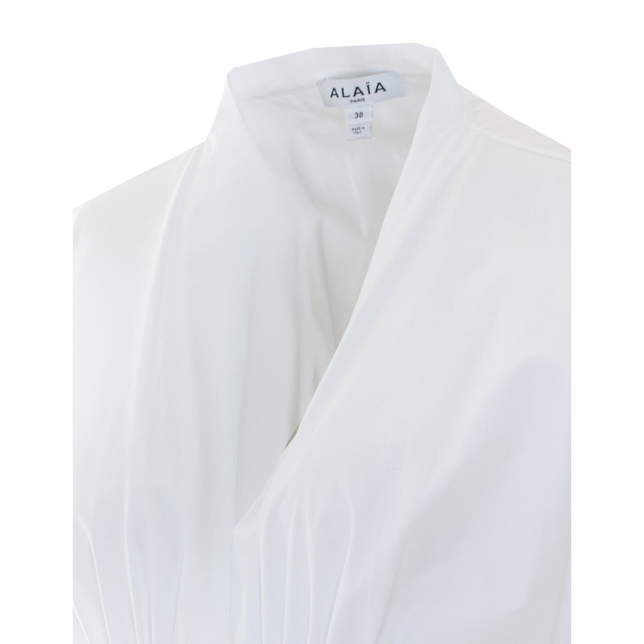 Alaia Women Linen Blend Belt Dress
