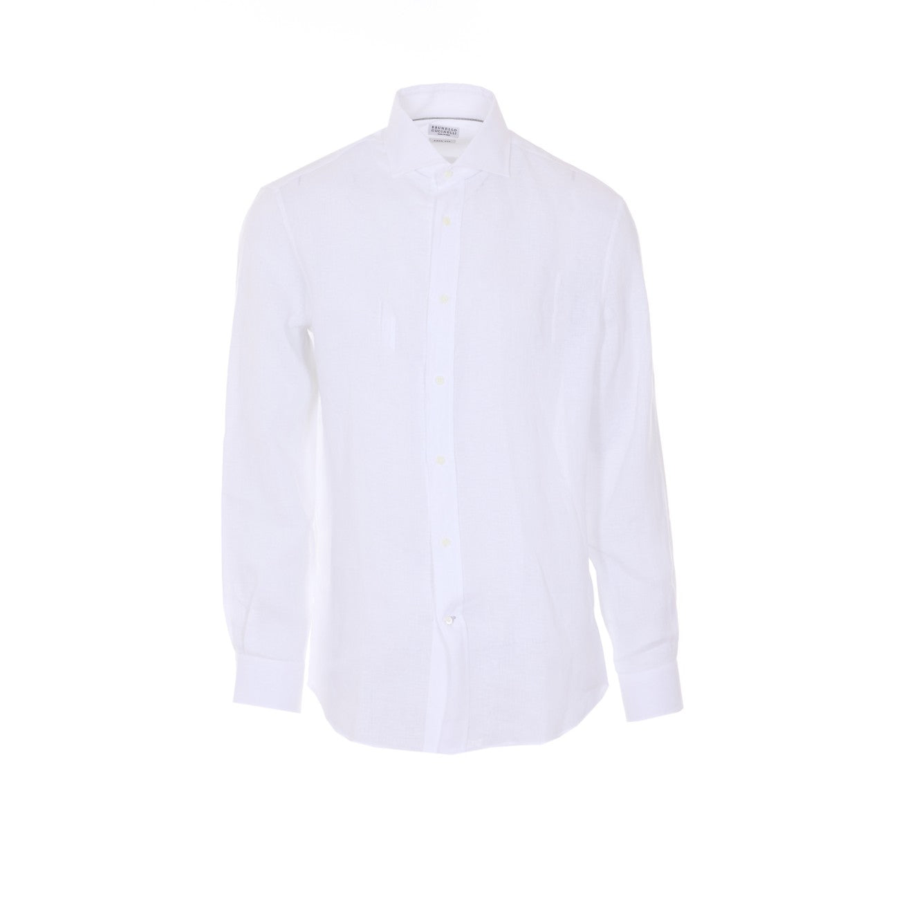 Brunello Cucinelli Men Linen Easy Fit Shirt BRUNELLO CUCINELLI