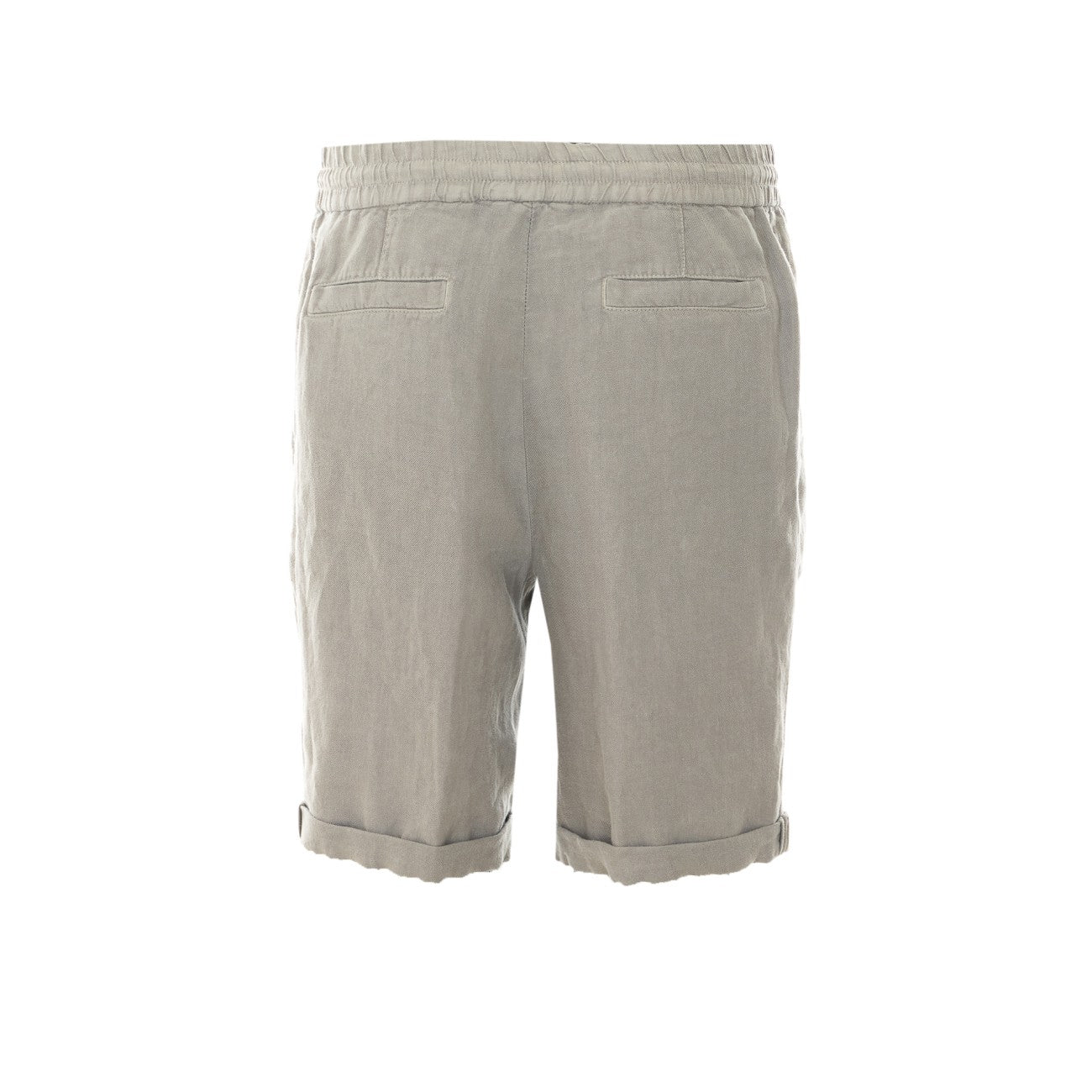 Brunello Cucinelli Men Linen Gabardine Bermuda BRUNELLO CUCINELLI