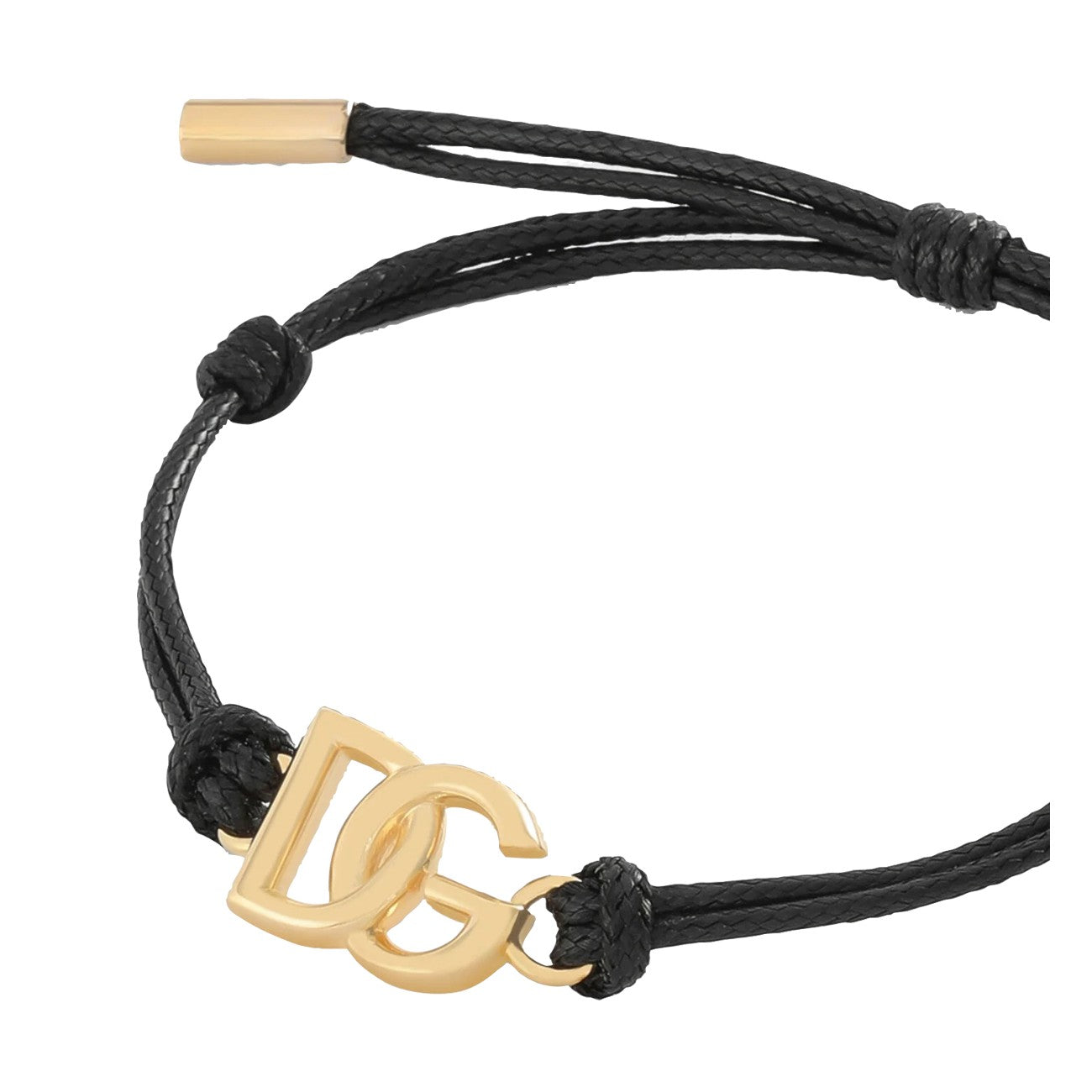 Dolce&Gabbana Men Little Dg Logo Cord Bracelet DOLCE & GABBANA