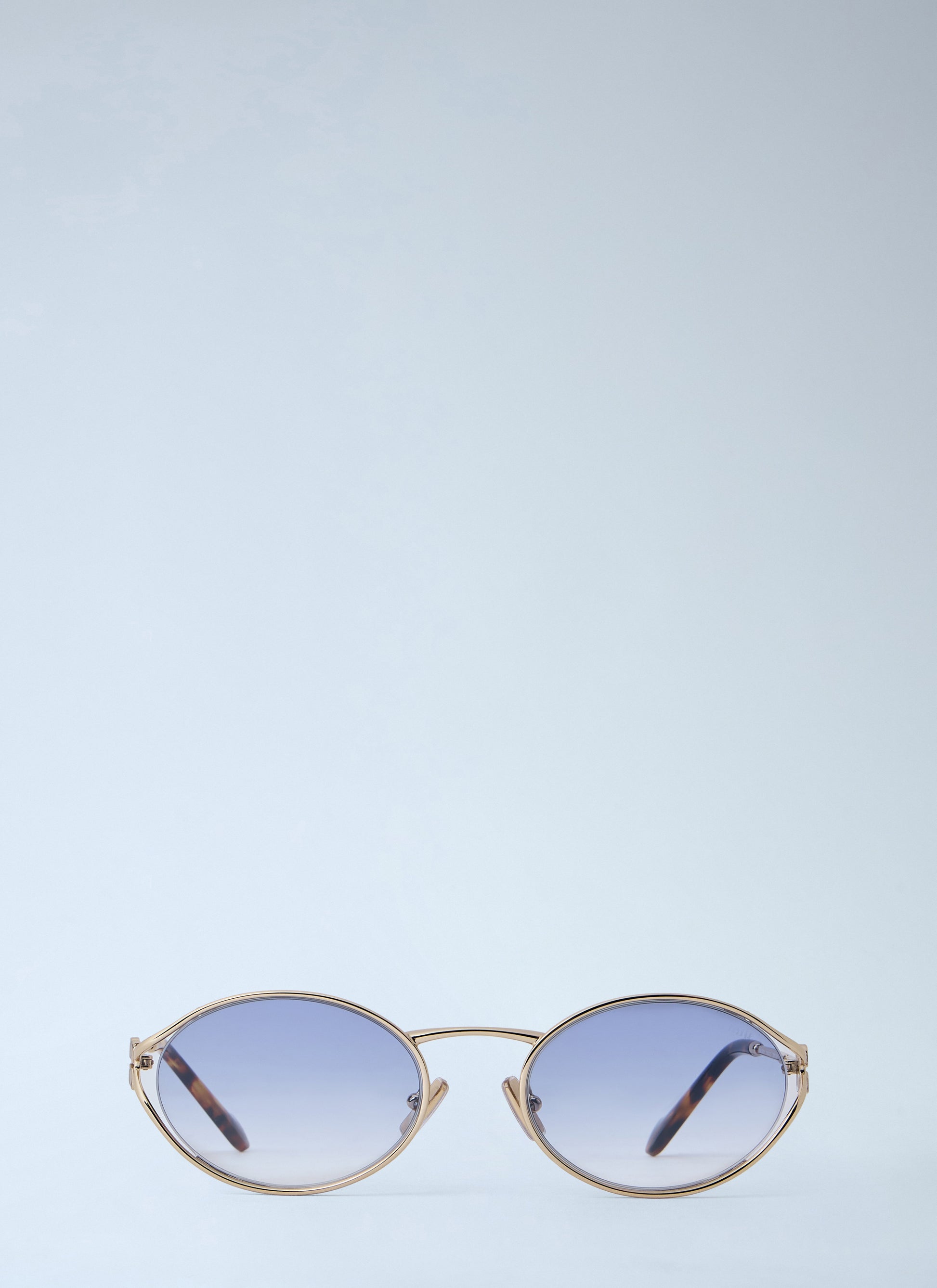 Miu Miu Women Mu 52Ys Oval Sunglasses MIU MIU