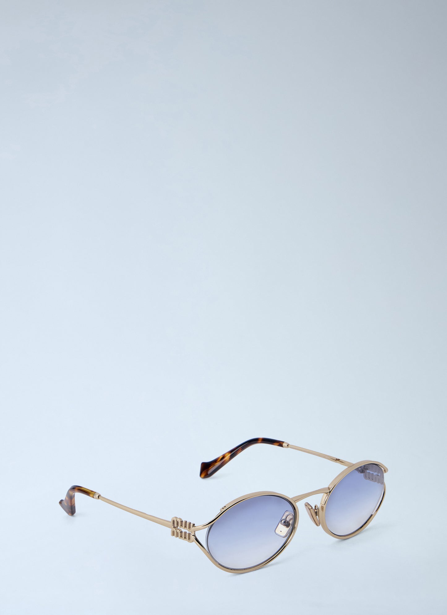 Miu Miu Men Mu 52Ys Oval Sunglasses MIU MIU