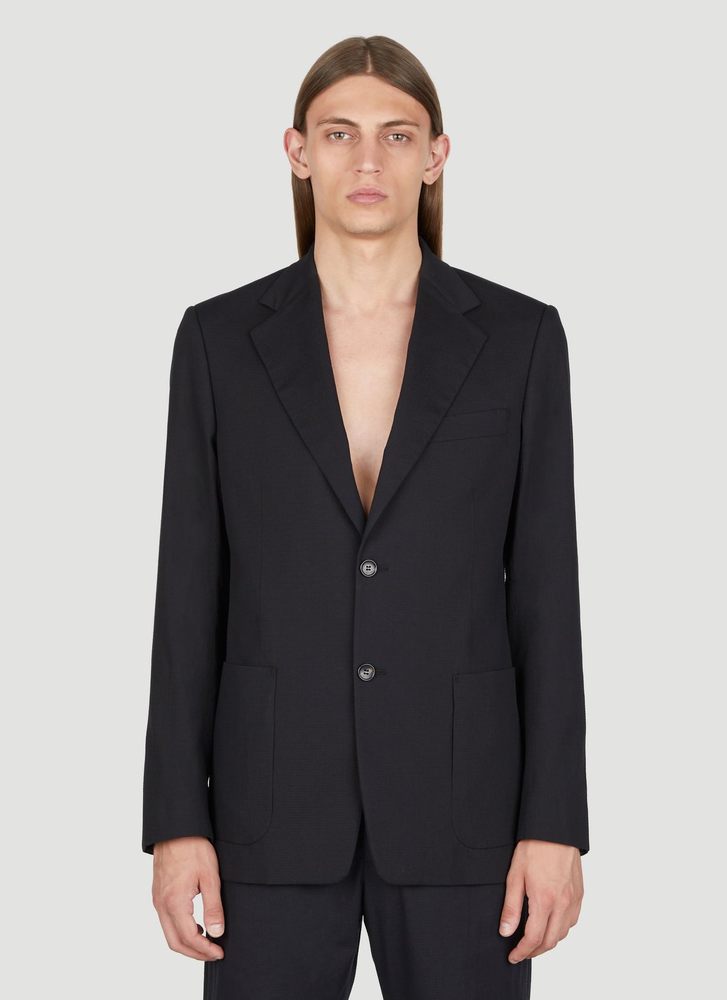 Lanvin Men Patch Pockets Blazer LANVIN