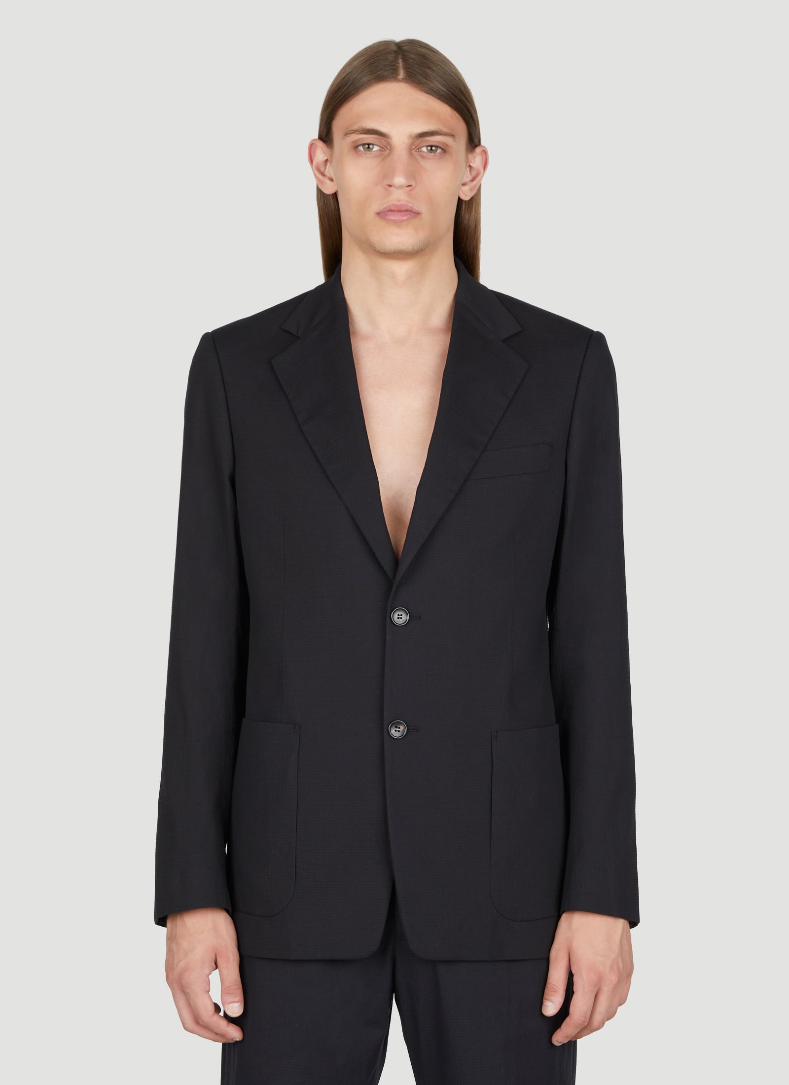 Lanvin Men Patch Pockets Blazer LANVIN