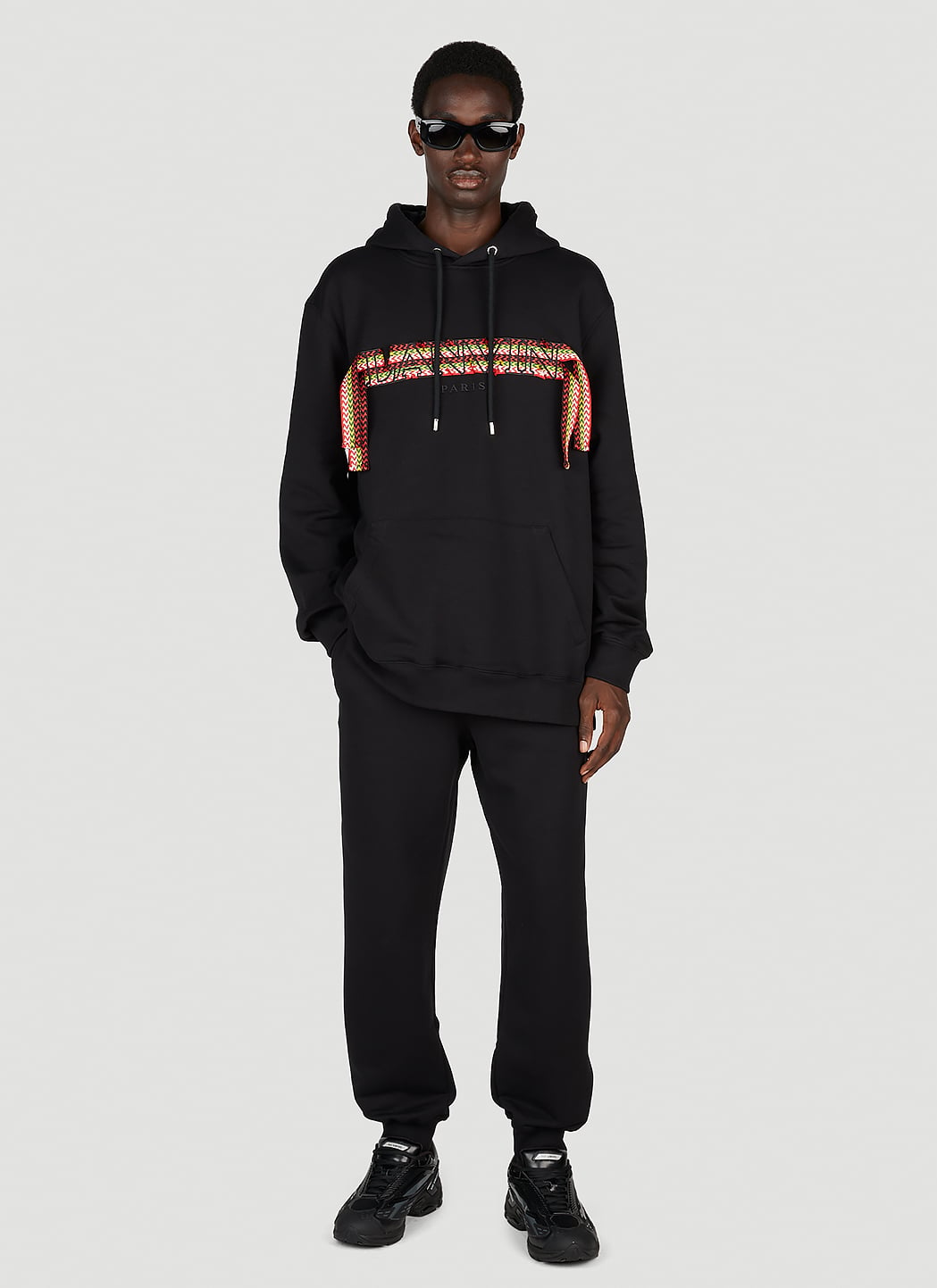 Lanvin Men Curblace Hooded Sweatshirt LANVIN