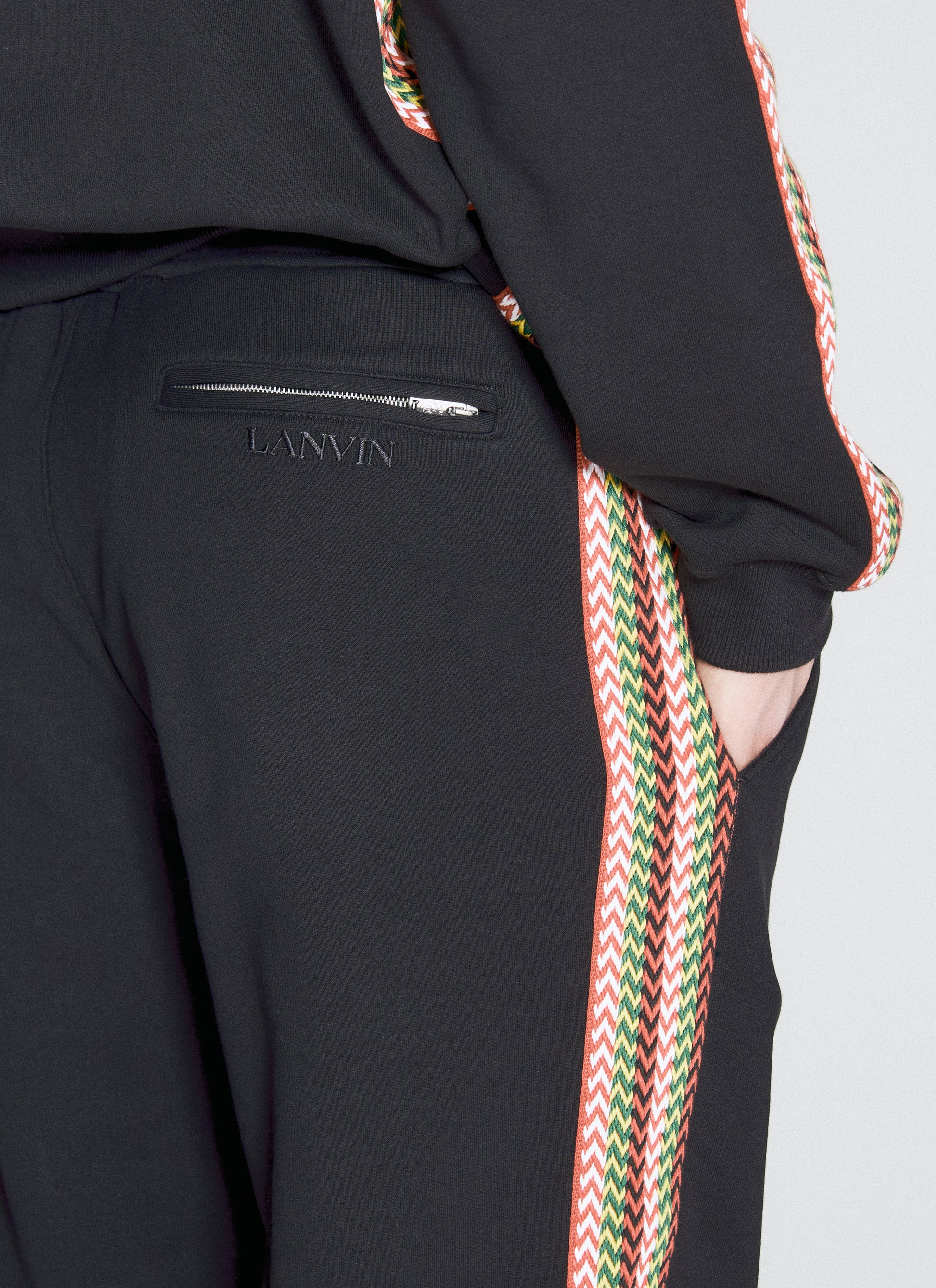 Lanvin Men Side Curb Track Pants LANVIN
