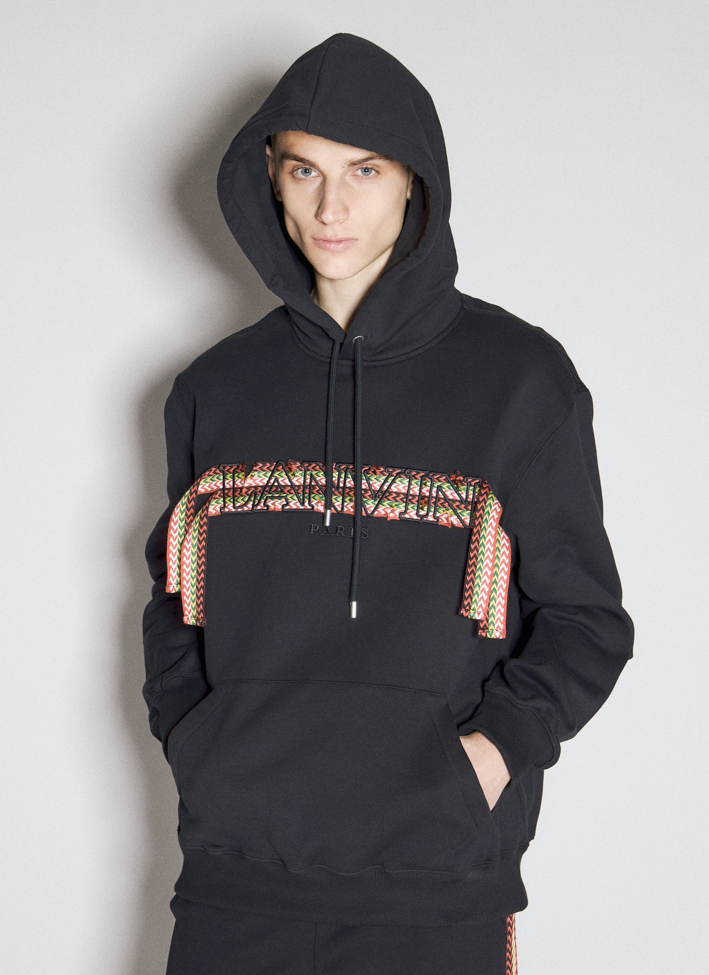 Lanvin Men Curblace Hooded Sweatshirt LANVIN