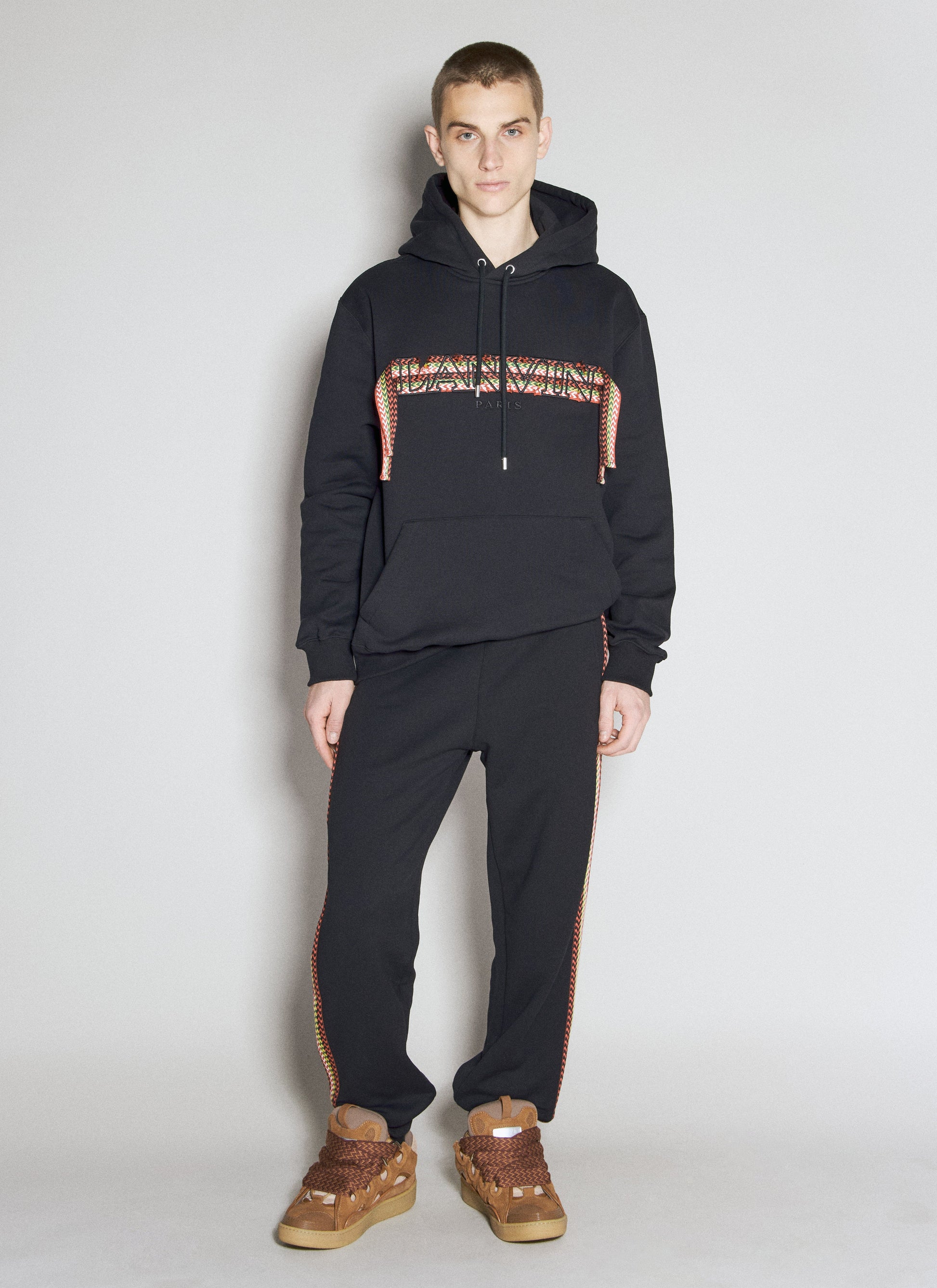 Lanvin Men Curblace Hooded Sweatshirt LANVIN