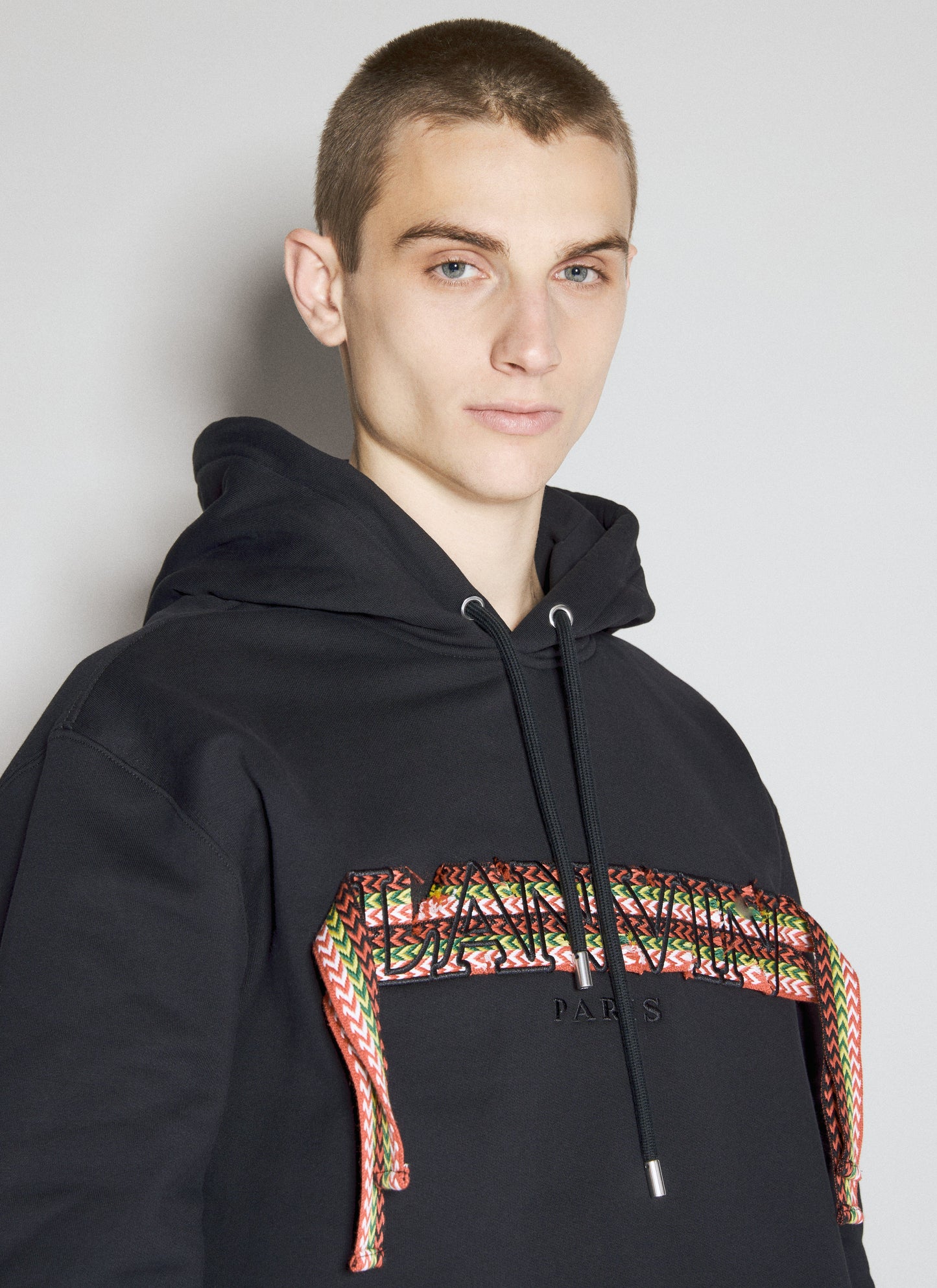 Lanvin Men Curblace Hooded Sweatshirt LANVIN