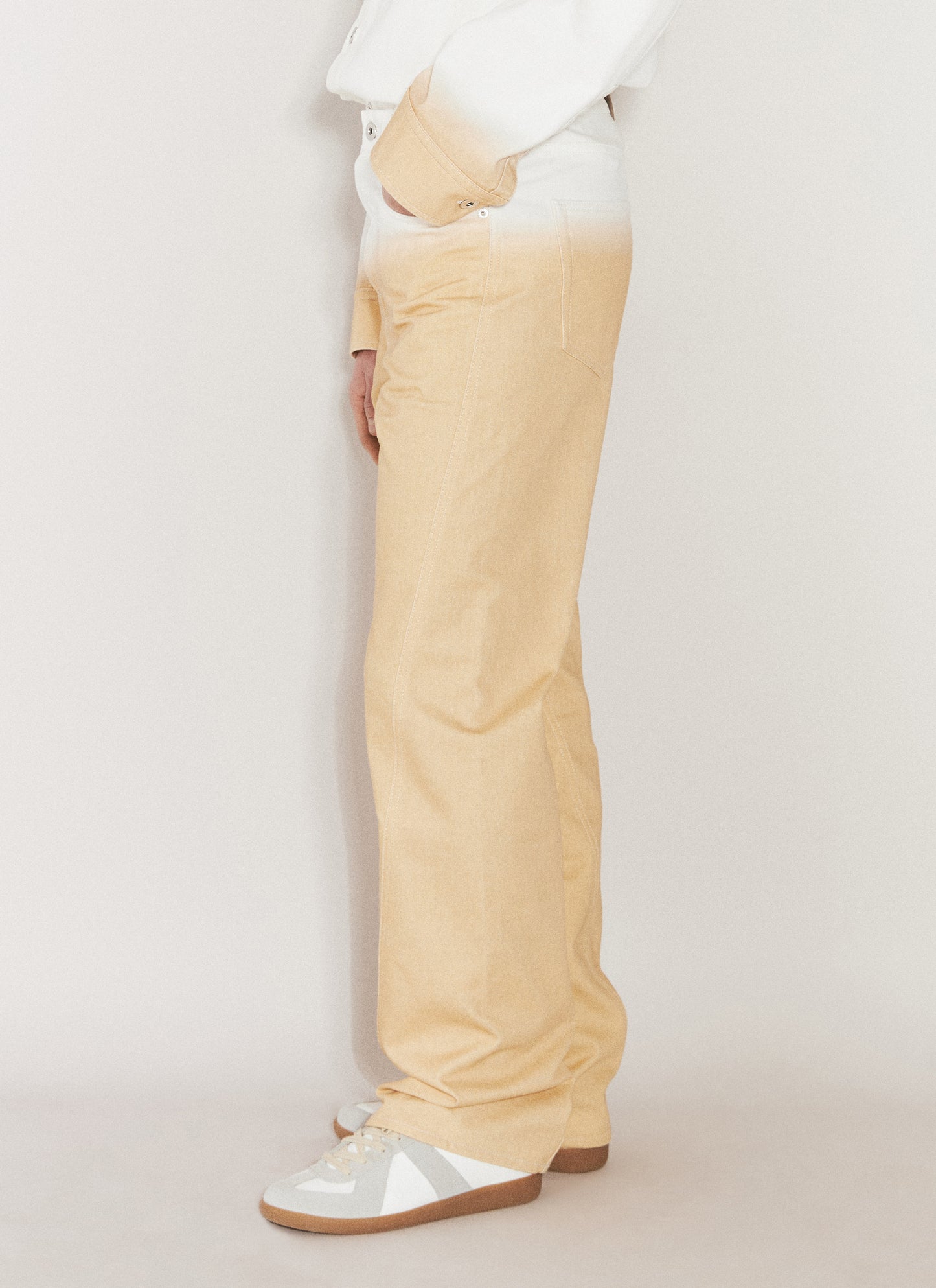 Lanvin Men Gradient-Effect Twisted Jeans LANVIN
