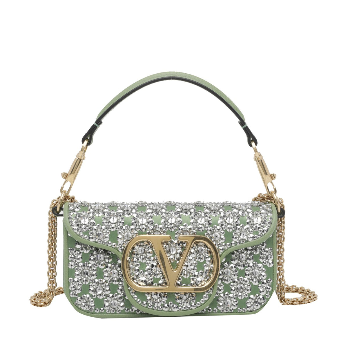 Valentino Garavani Women Loco' Small Embroidered Shoulder Bag VALENTINO GARAVANI
