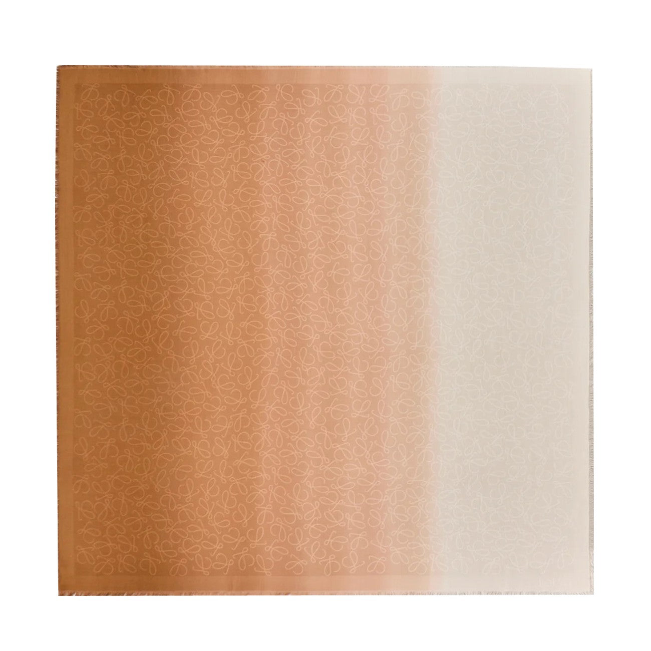 Loewe Women Loewe L Allover Light Motif Silk And Wool Scarf LOEWE