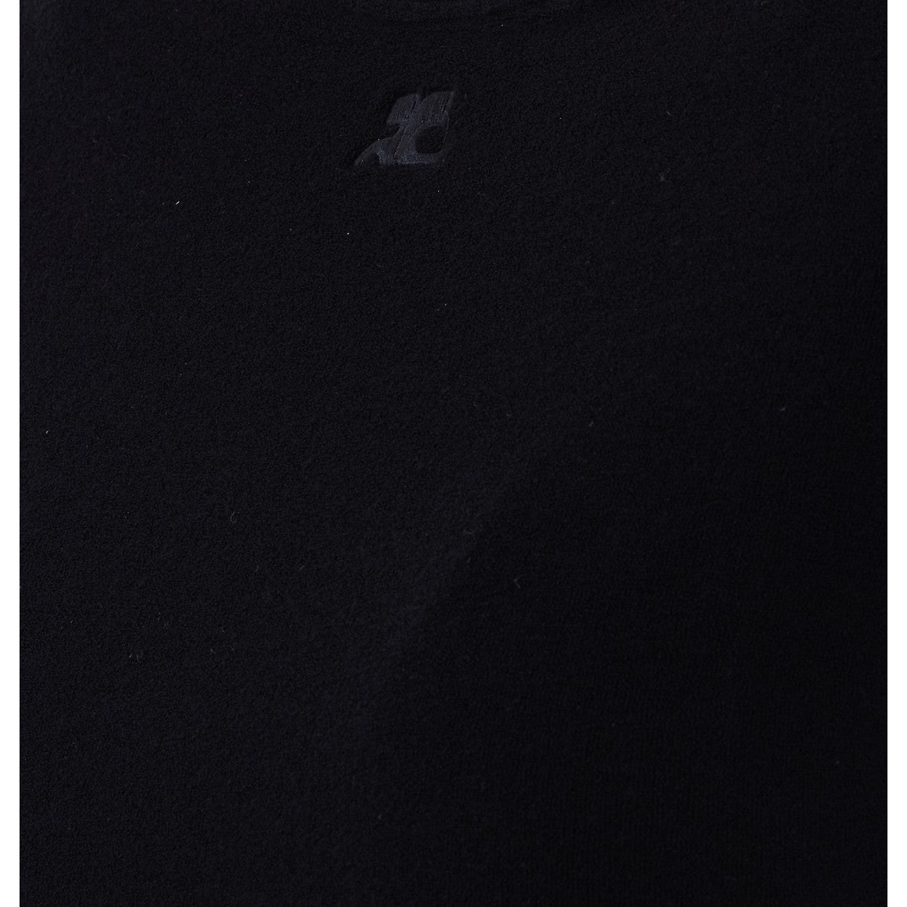 Courreges Women Logo Baby Spongy T-Shirt COURREGES
