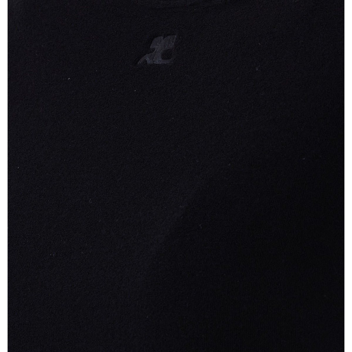 Courreges Women Logo Baby Spongy T-Shirt COURREGES