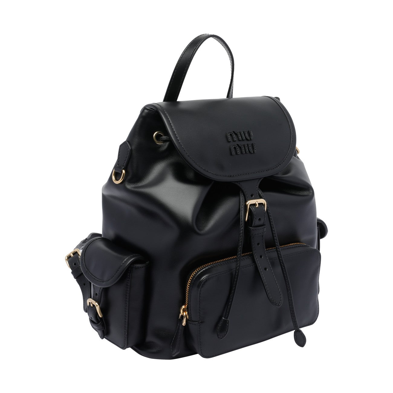 Miu Miu Women Logo Backpack MIU MIU