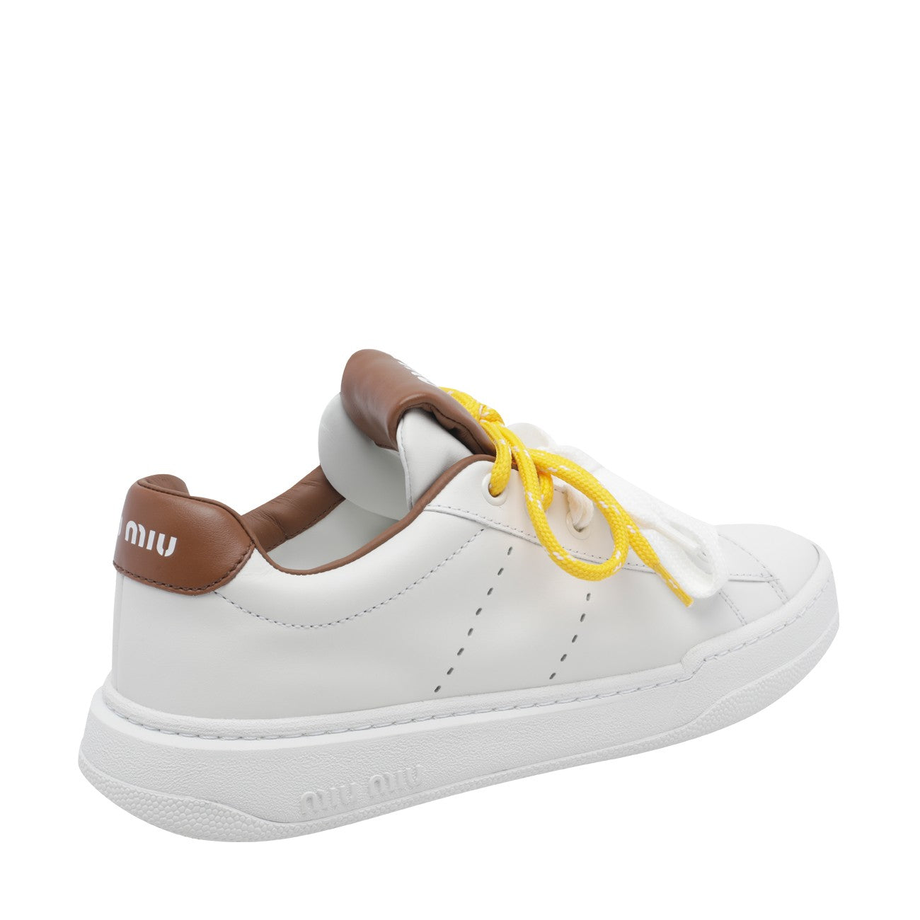 Miu Miu Women Logo Bicolor Sneakers MIU MIU