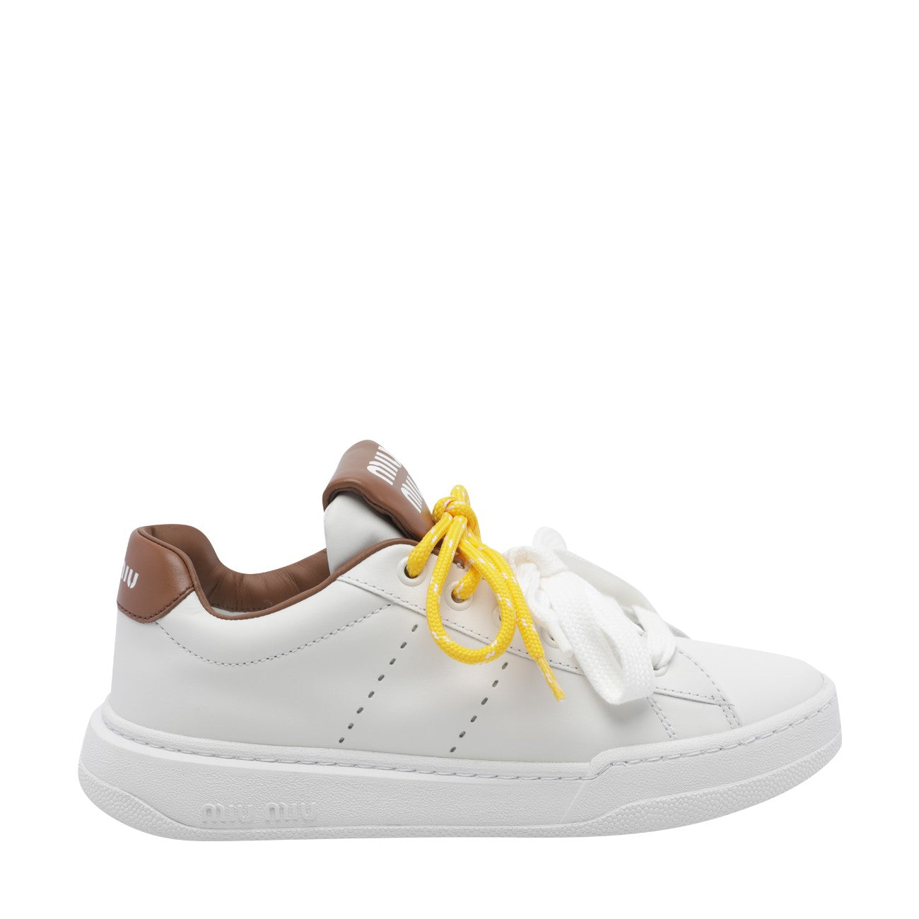 Miu Miu Women Logo Bicolor Sneakers MIU MIU