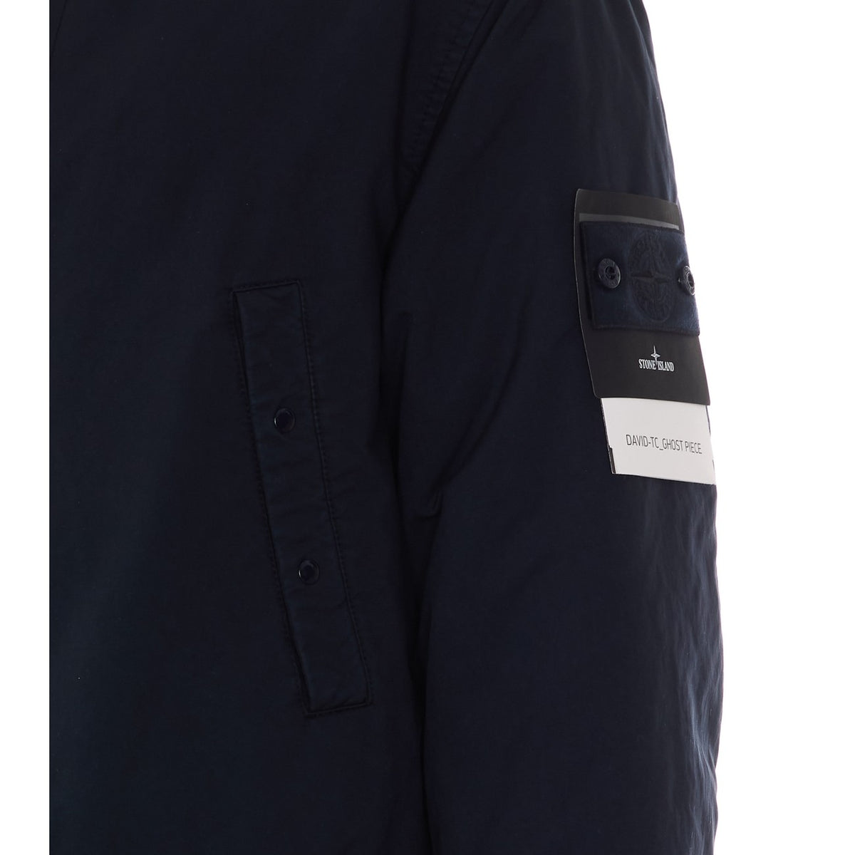 Stone Island Men Logo David-Tc Ghost Piece Heavy Jacket STONE ISLAND