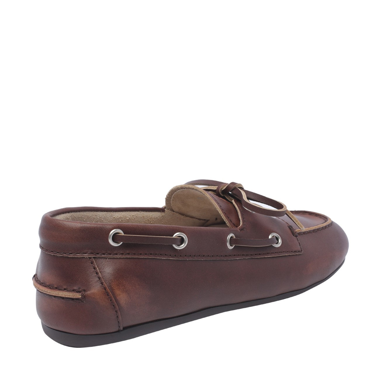 Miu Miu Women Logo Deck Loafers MIU MIU