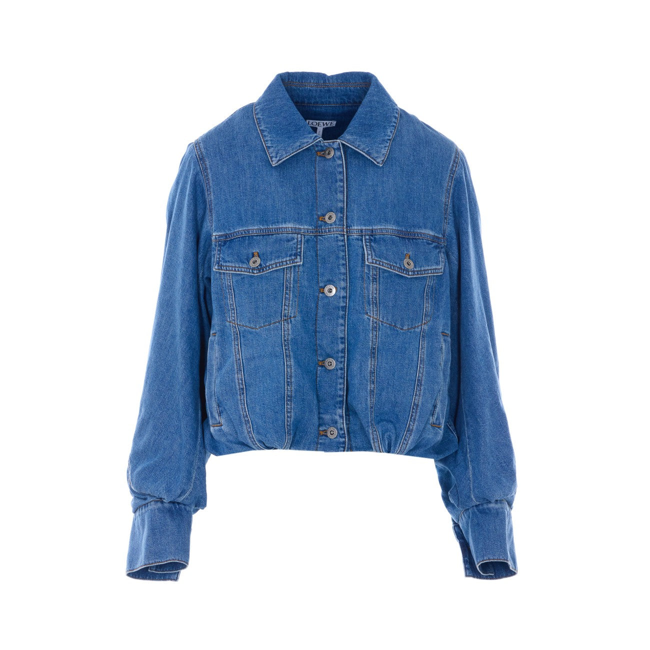 Loewe Women Logo Denim Blouson LOEWE