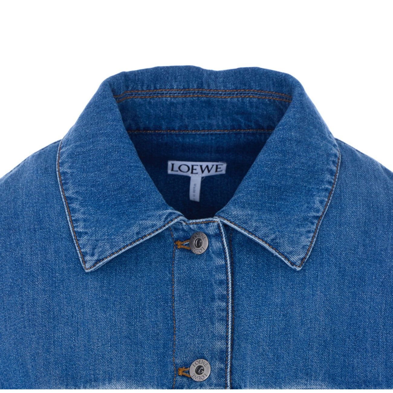 Loewe Women Logo Denim Blouson LOEWE