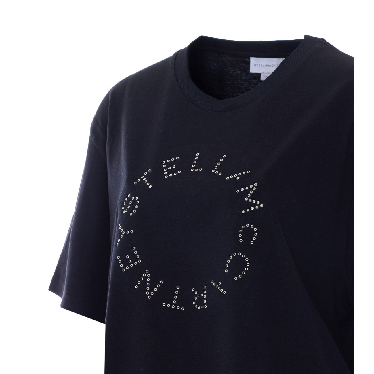 Stella Mccartney Women Logo Embroidered Boyfriend T-Shirt STELLA MCCARTNEY
