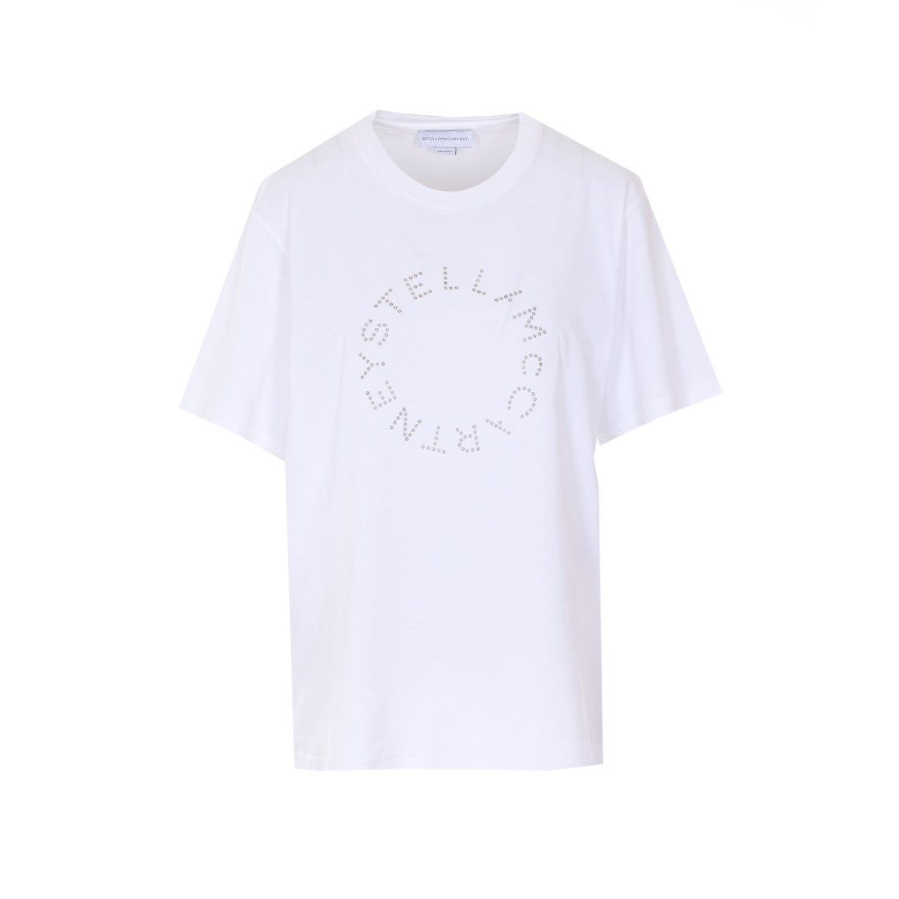 Stella Mccartney Women Logo Embroidered Boyfriend T-Shirt STELLA MCCARTNEY