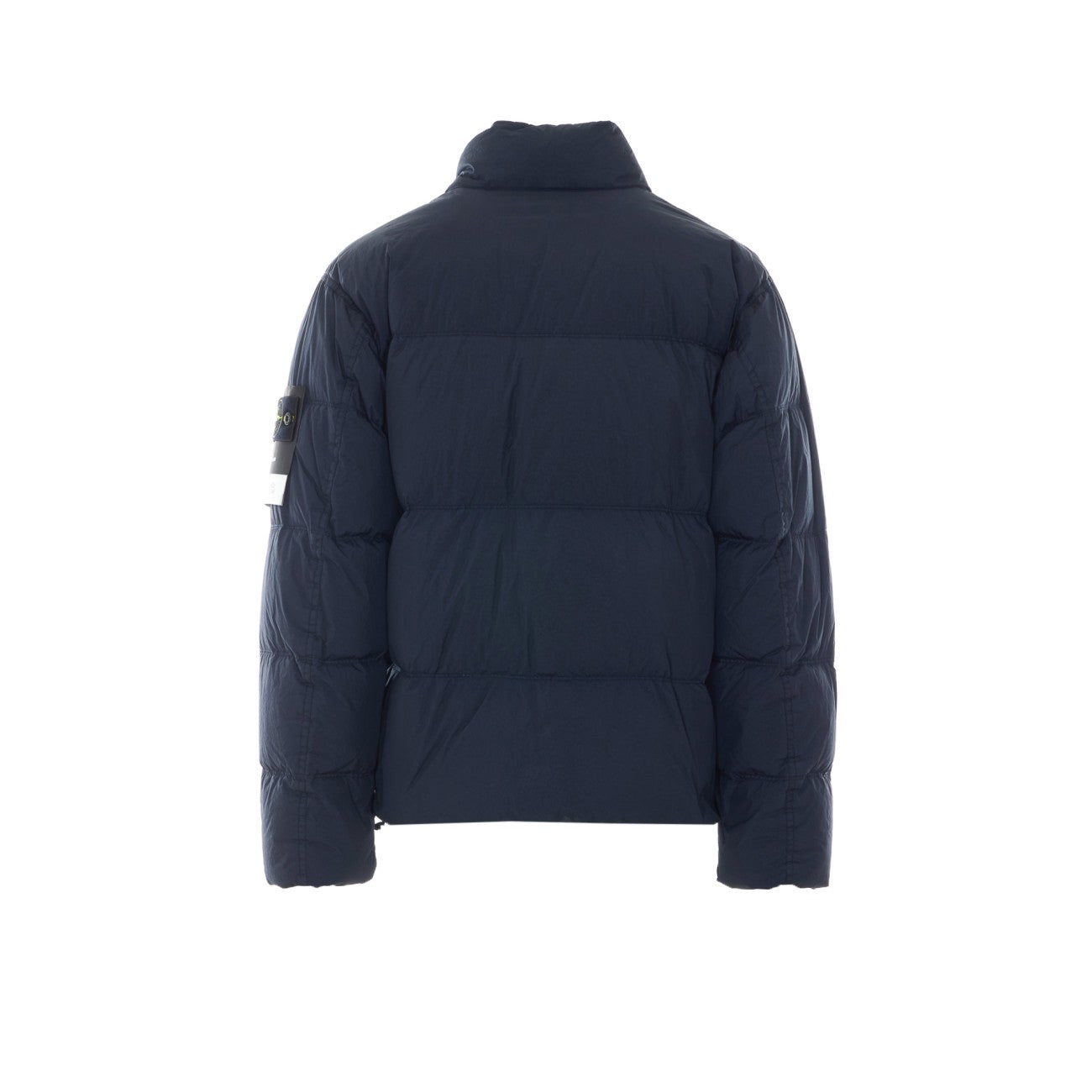 Stone Island Men Logo Garment Dyed Crinkle Reps Down Jacket STONE ISLAND