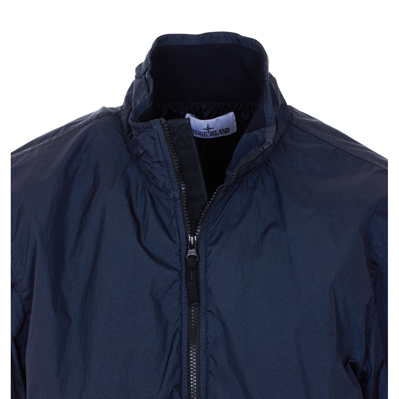 Stone Island Men Logo Garment Dyed Jacket STONE ISLAND