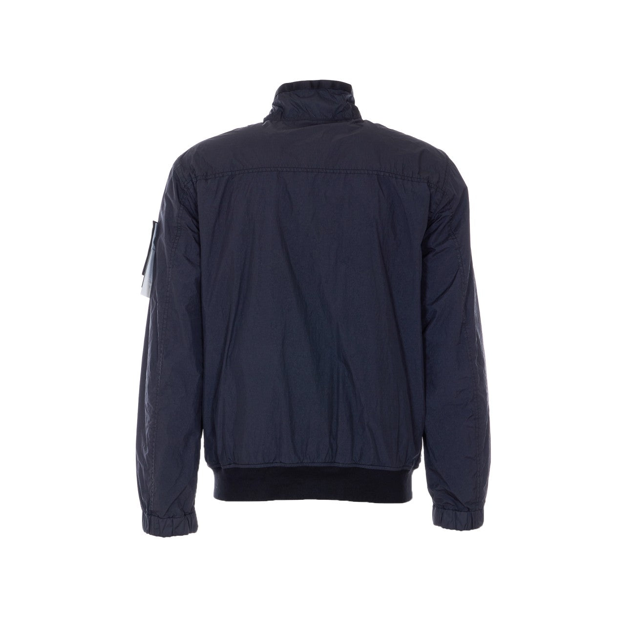 Stone Island Men Logo Garment Dyed Jacket STONE ISLAND