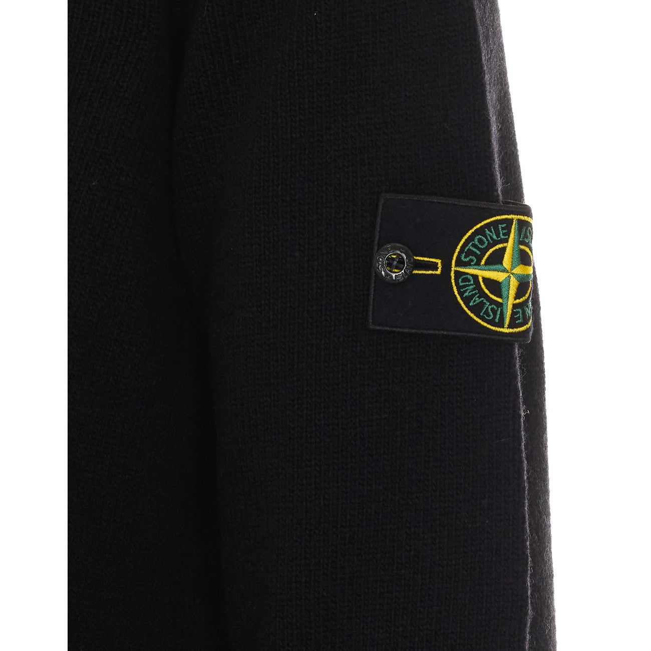 Stone Island Men Logo High Neck Sweater STONE ISLAND