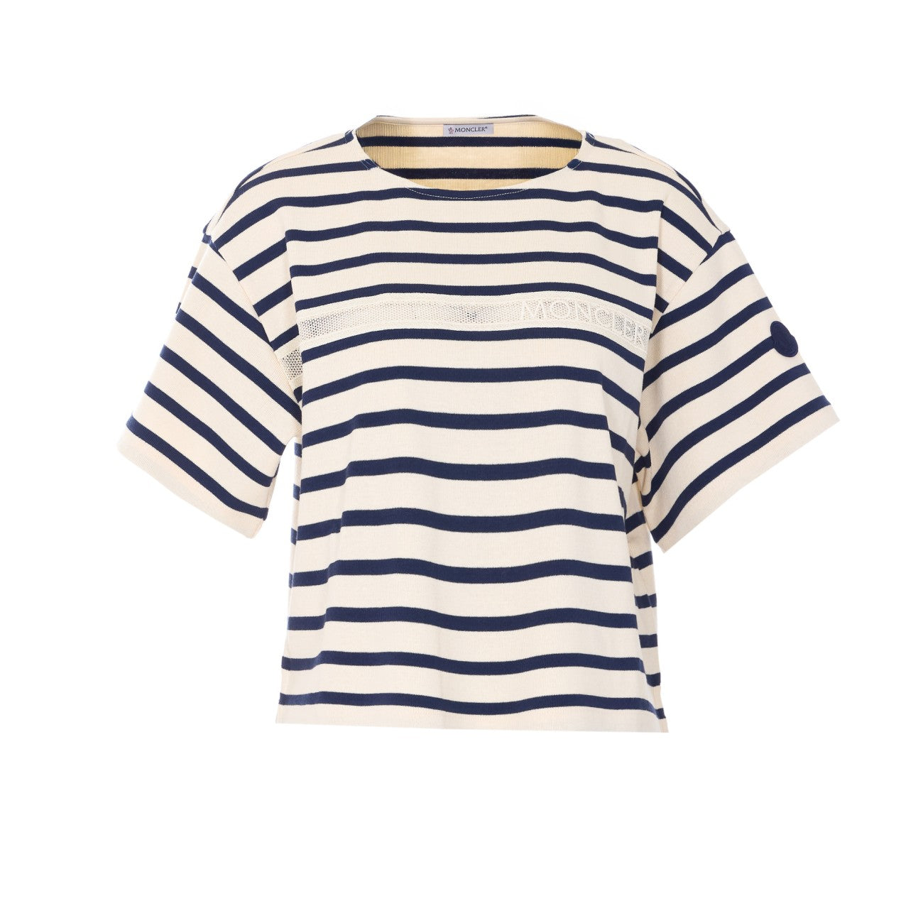 Moncler Women Logo Knitted T-Shirt MONCLER
