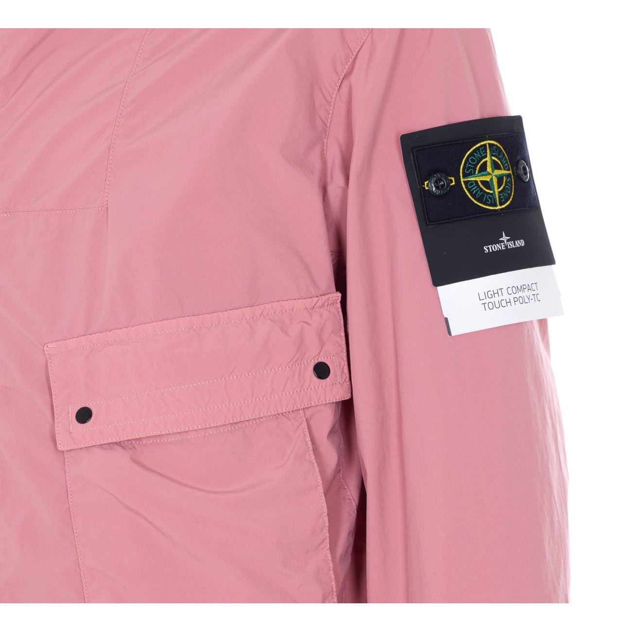 Stone Island Men Logo Light Compact Touch Poly-Tc Jacket STONE ISLAND