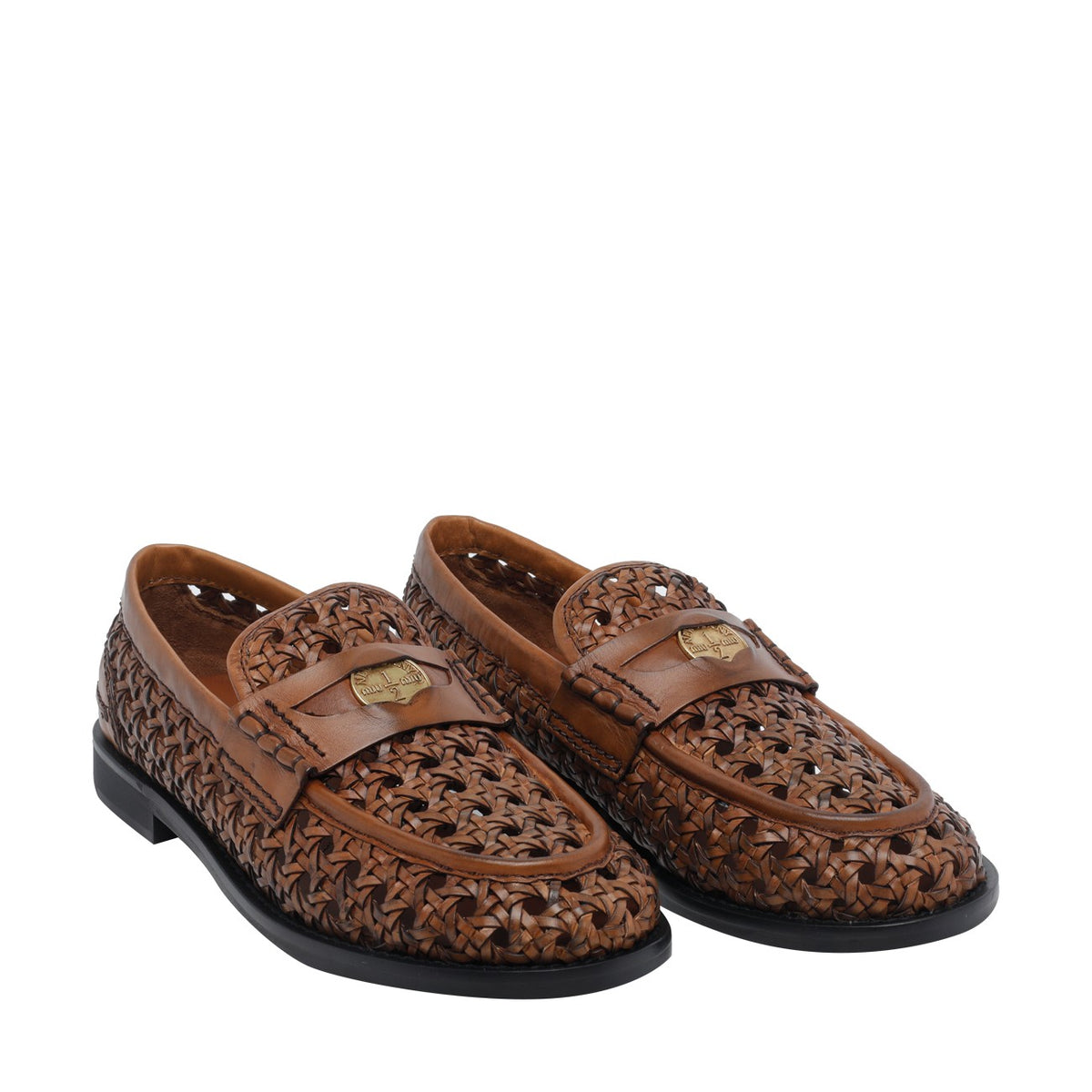 Miu Miu Women Logo Loafers MIU MIU