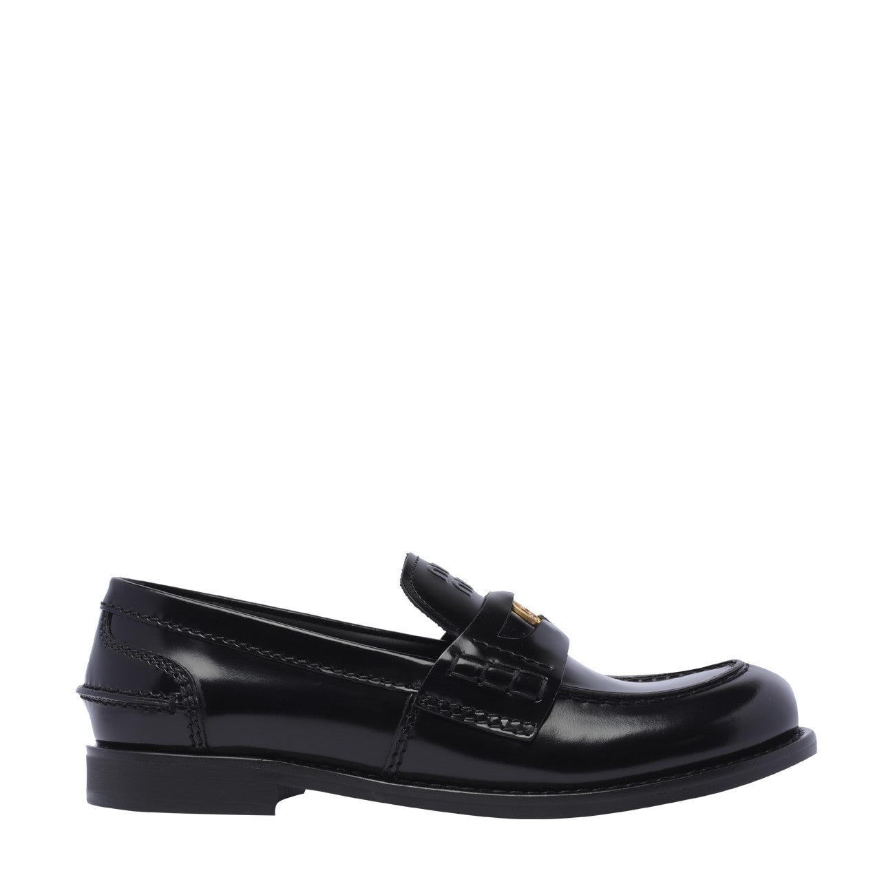 Miu Miu Women Logo Loafers MIU MIU