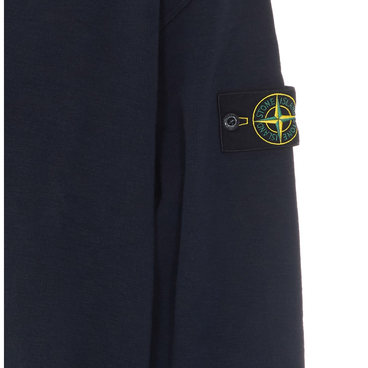 Stone Island Men Logo Long Sleeves Polo STONE ISLAND