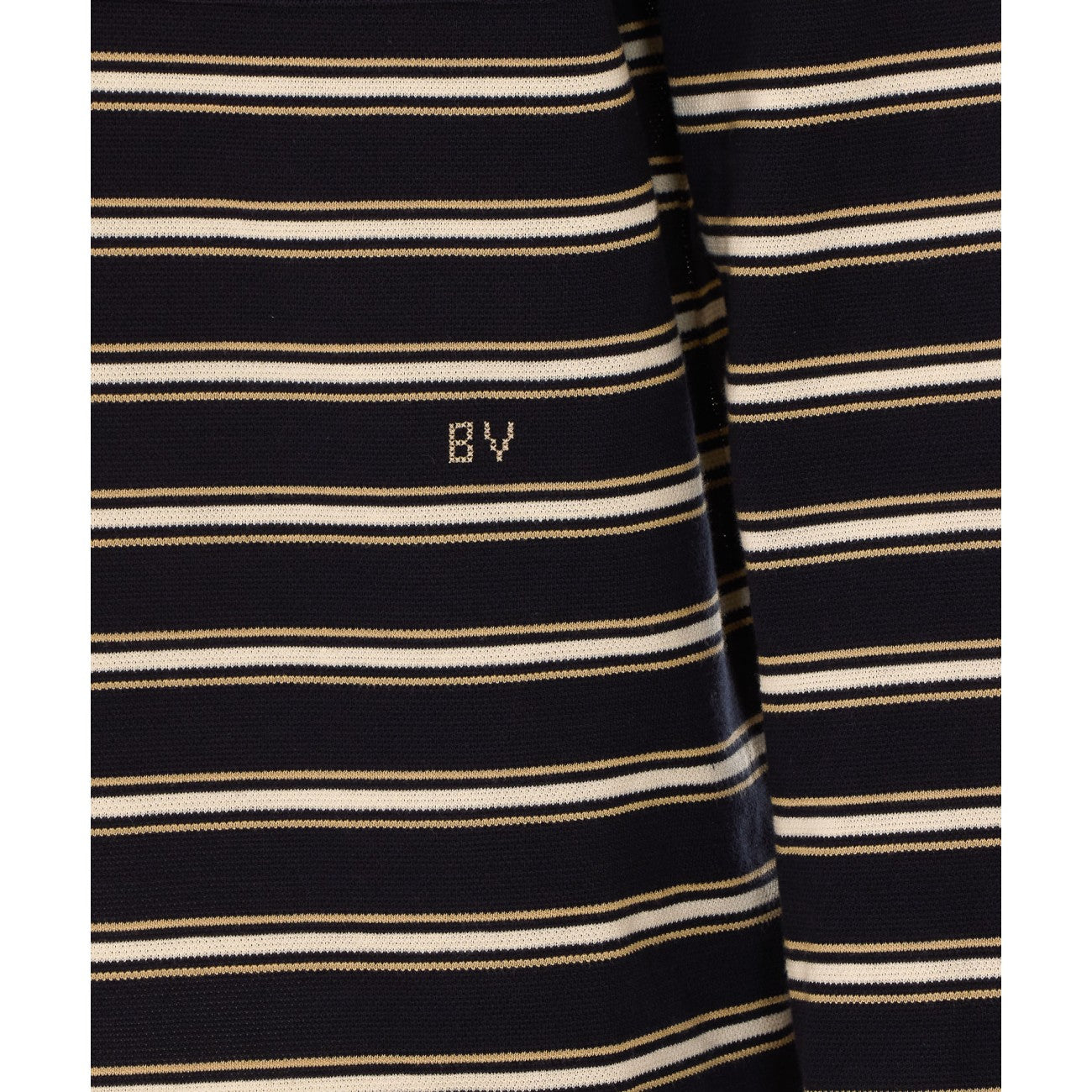 Bottega Veneta Men Logo Long Sleeves Polo BOTTEGA VENETA