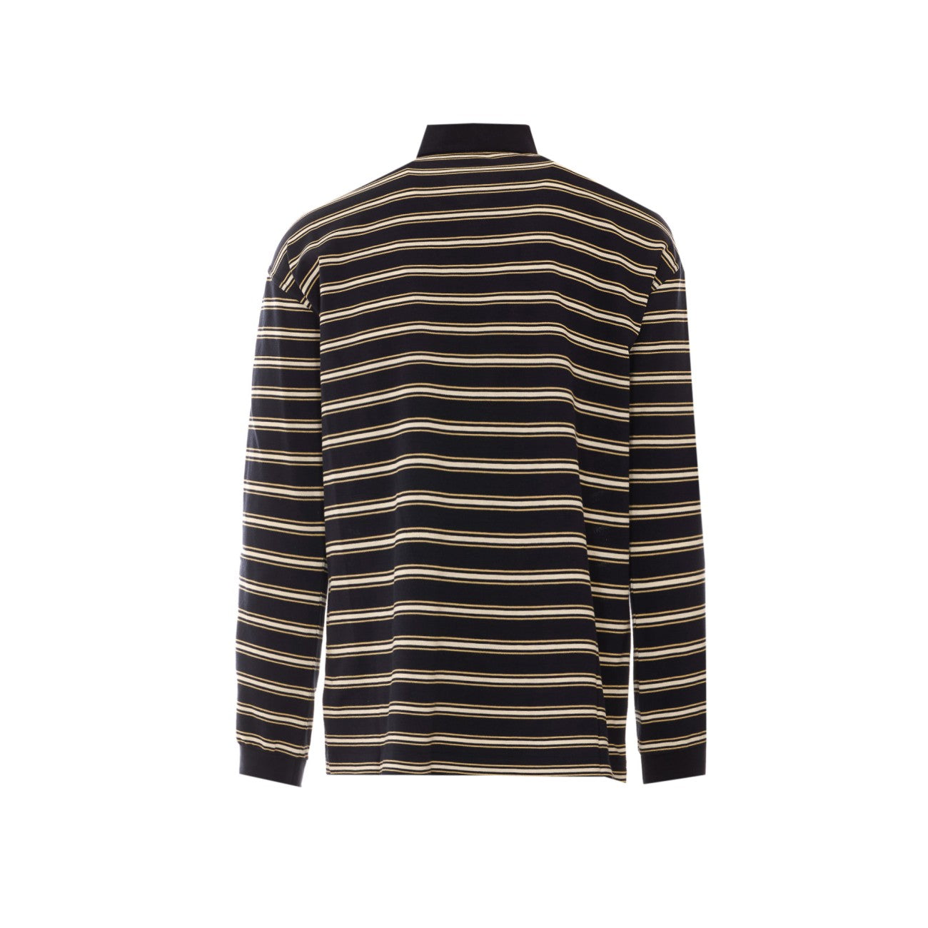 Bottega Veneta Men Logo Long Sleeves Polo BOTTEGA VENETA