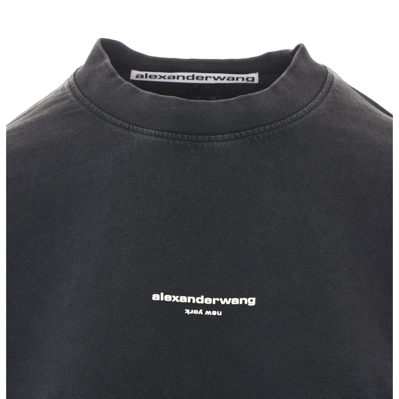 Alexander Wang Women Logo Long Sleeves T-Shirt ALEXANDER WANG