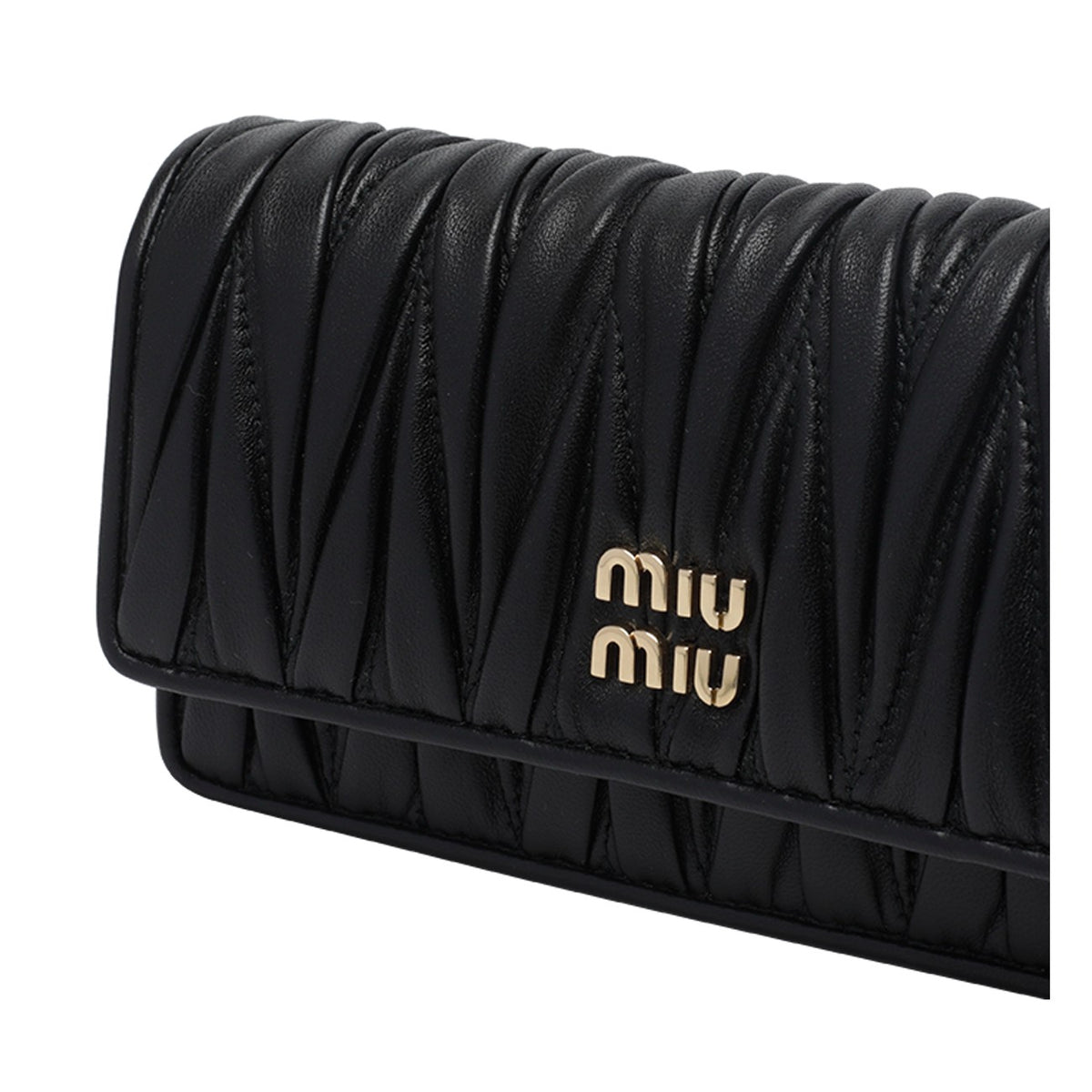 Miu Miu Women Logo Matelasse' Crossbody Bag MIU MIU