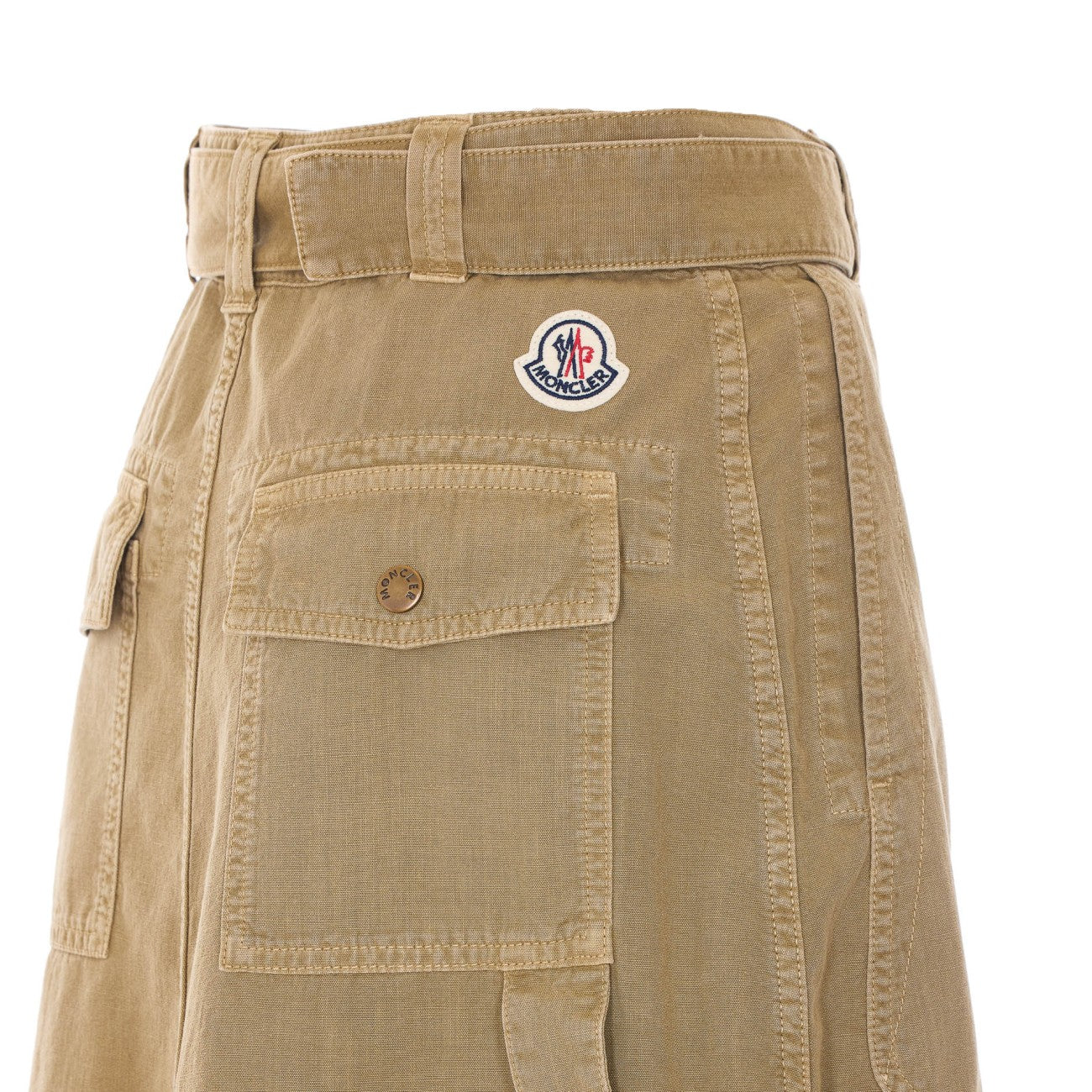 Moncler Women Logo Midi Skirt MONCLER