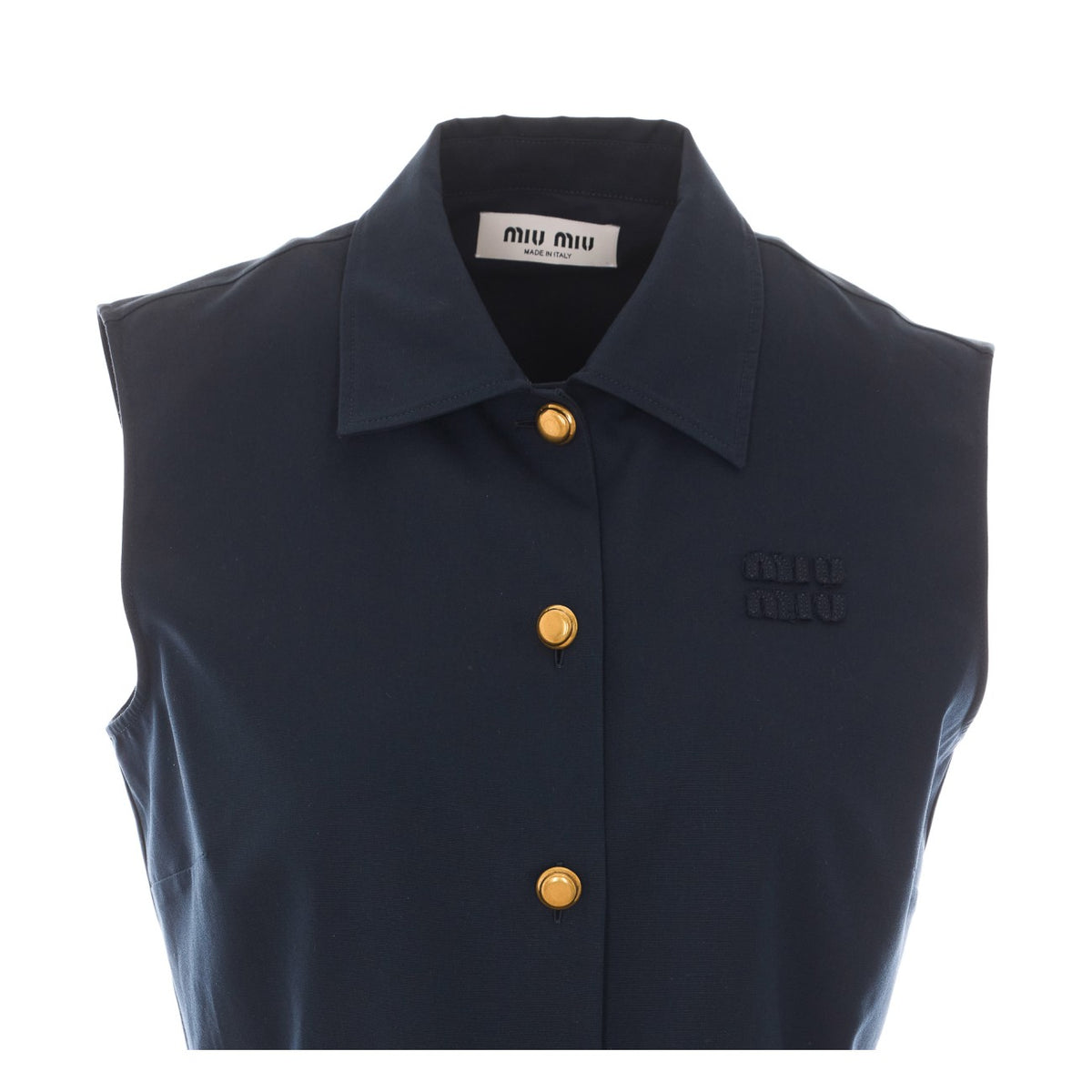 Miu Miu Women Logo Mini Dress MIU MIU