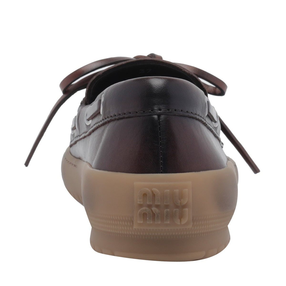 Miu Miu Women Logo Miu Miu Loafers MIU MIU