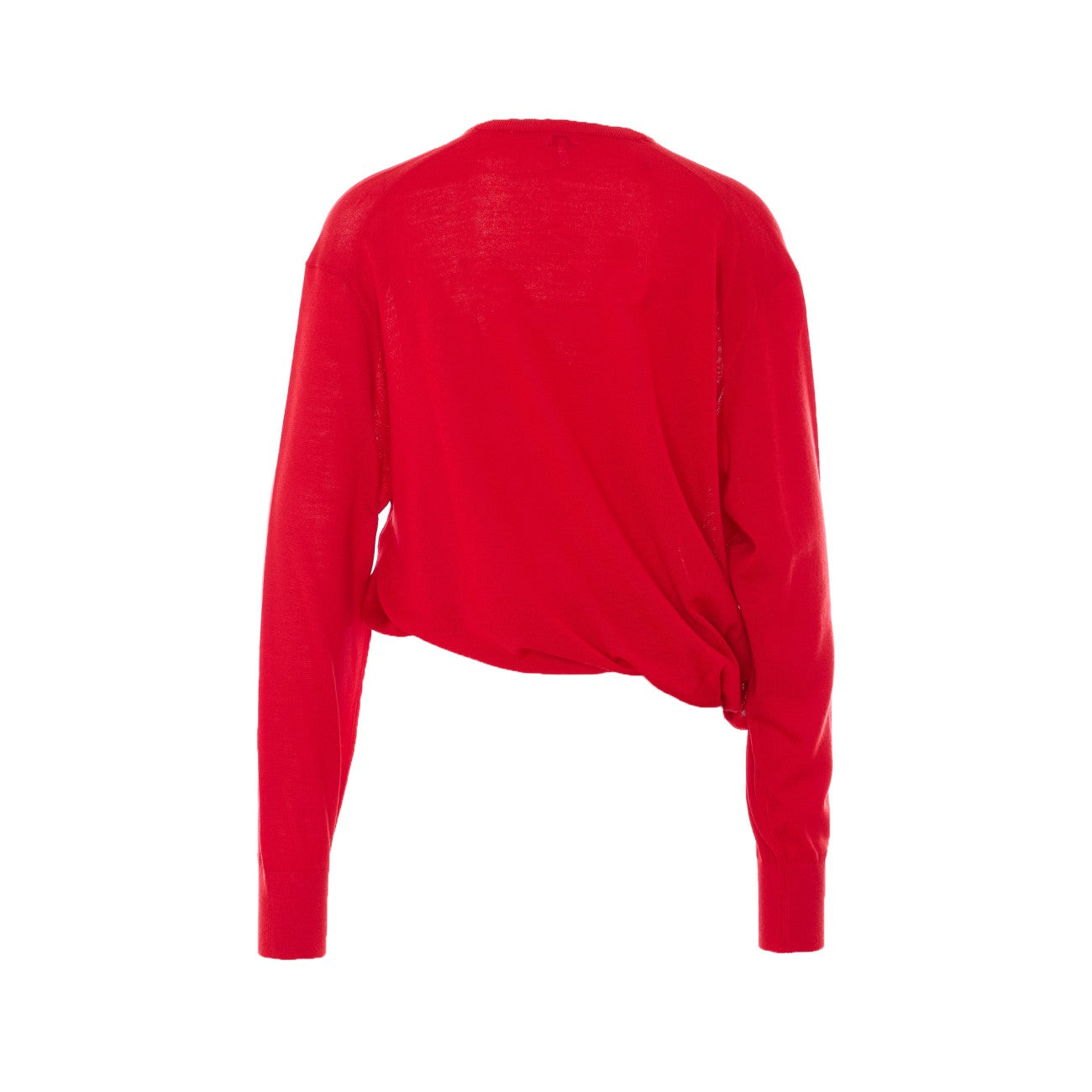 Loewe Women Logo Monogram Draped Sweater LOEWE