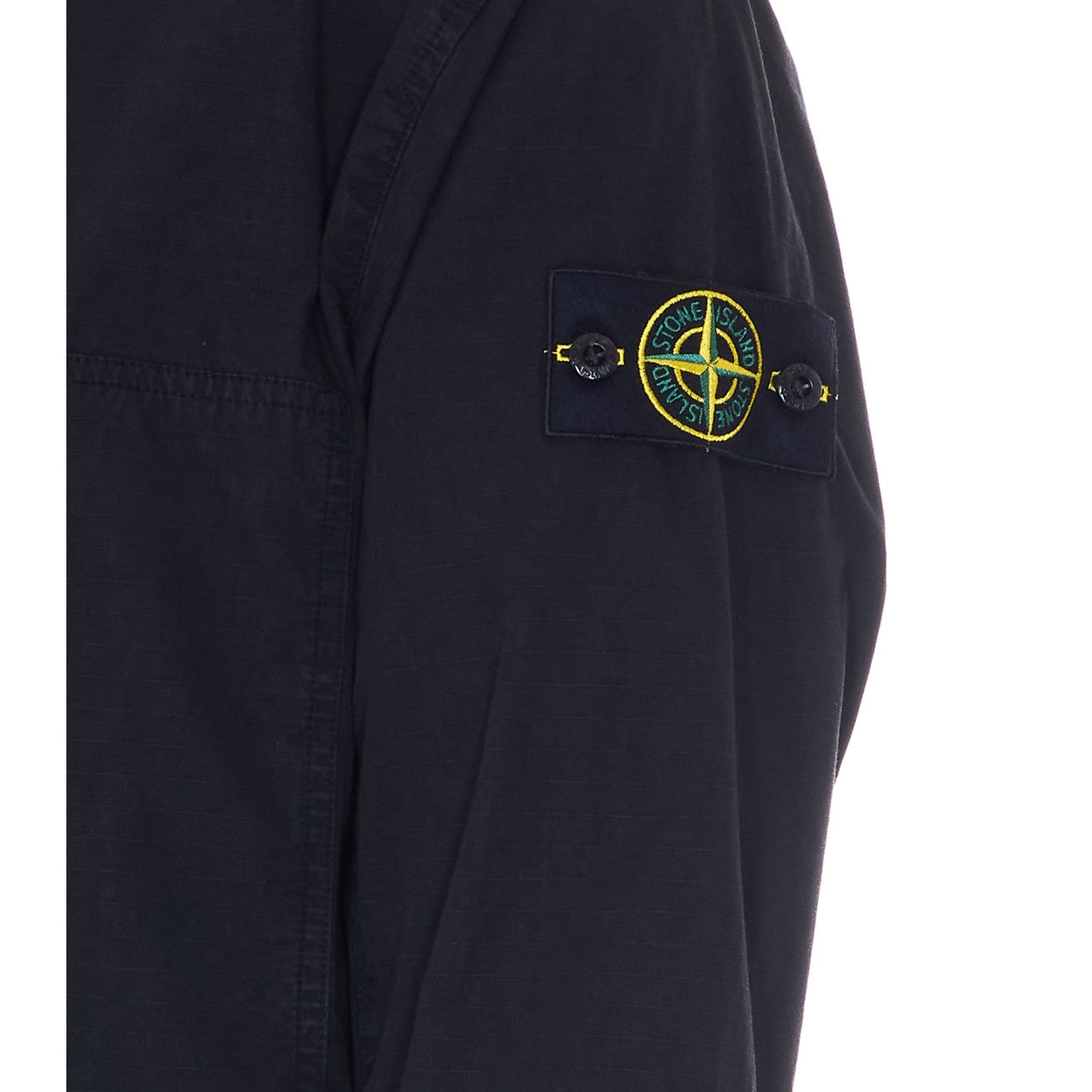 Stone Island Men Logo Overshirt STONE ISLAND