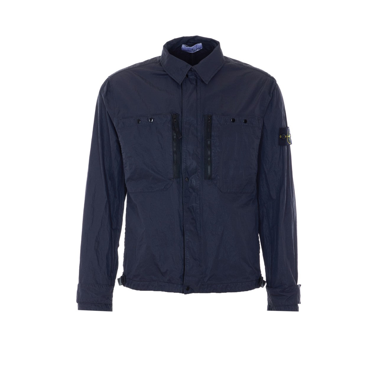 Stone Island Men Logo Overshirt STONE ISLAND