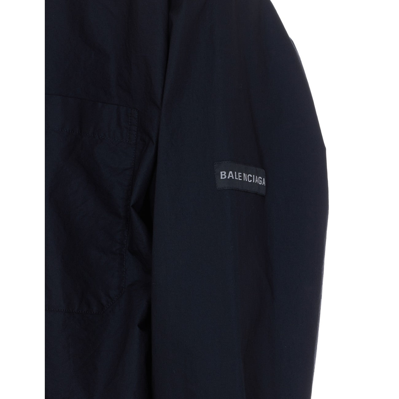 Balenciaga Men Logo Oversized Shirt