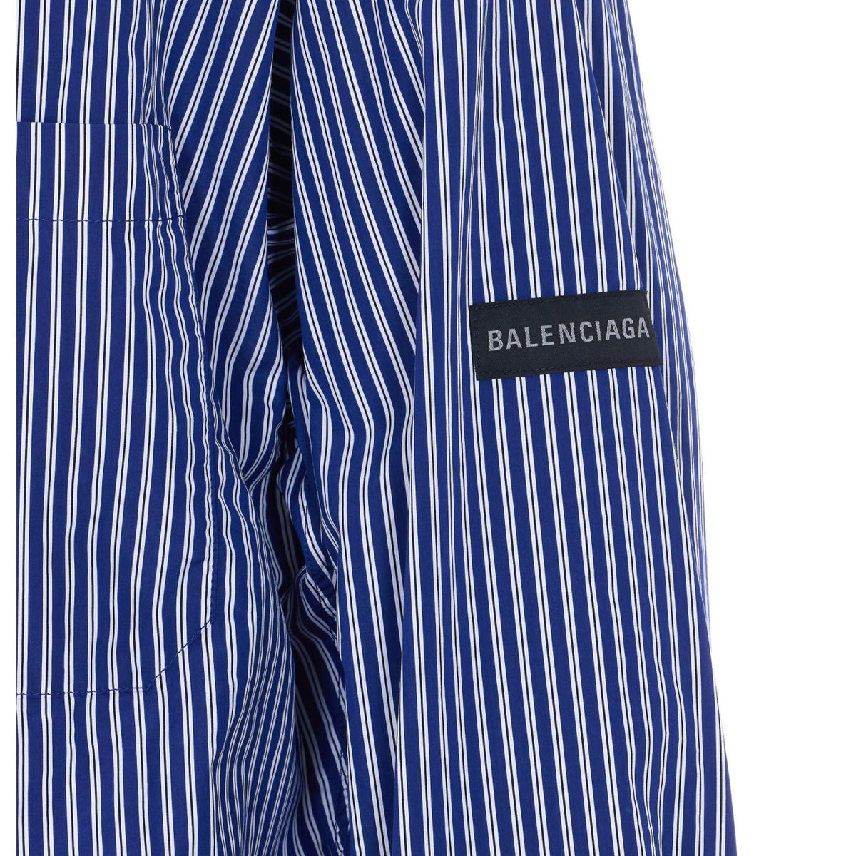 Balenciaga Men Logo Oversized Shirt BALENCIAGA