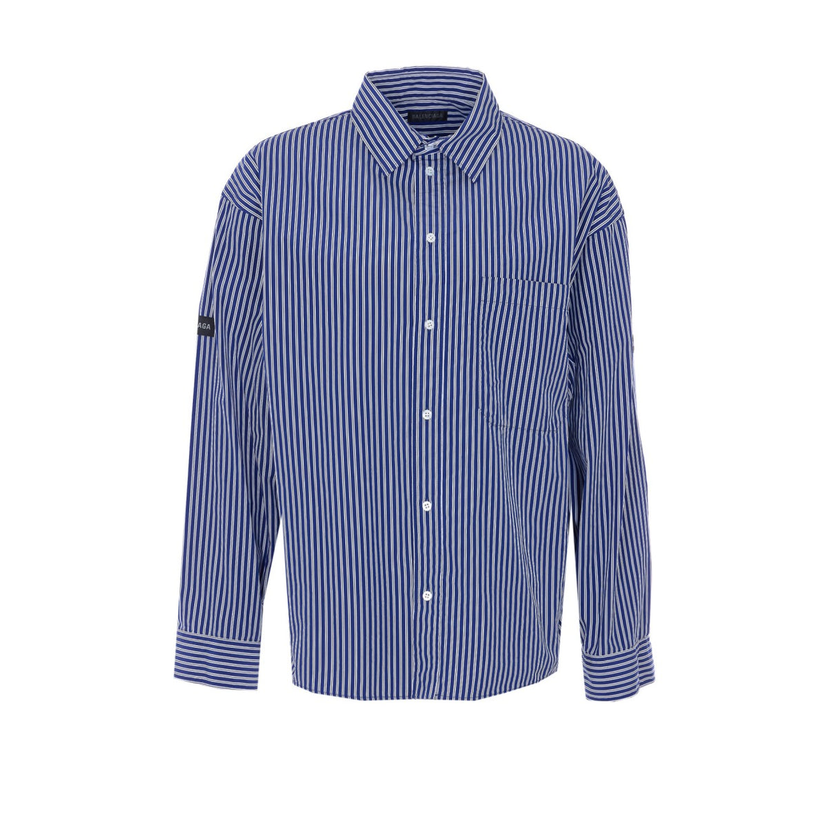 Balenciaga Men Logo Oversized Shirt BALENCIAGA