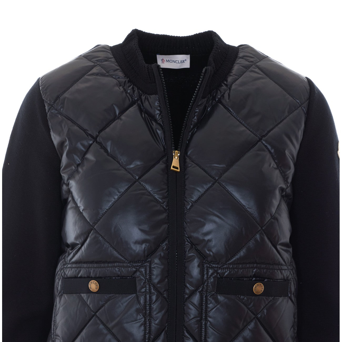 Moncler Women Logo Padded Cardigan MONCLER